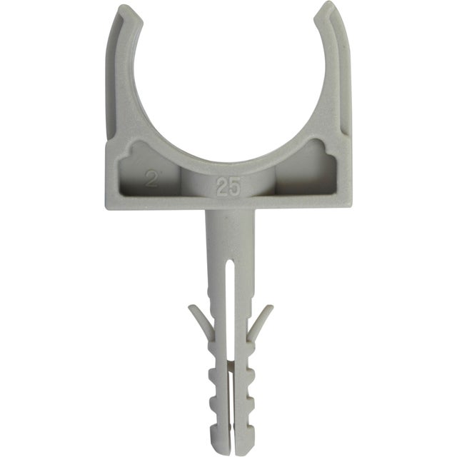 Lot de 10 clips et chevilles, Diam.25, L.65 mm