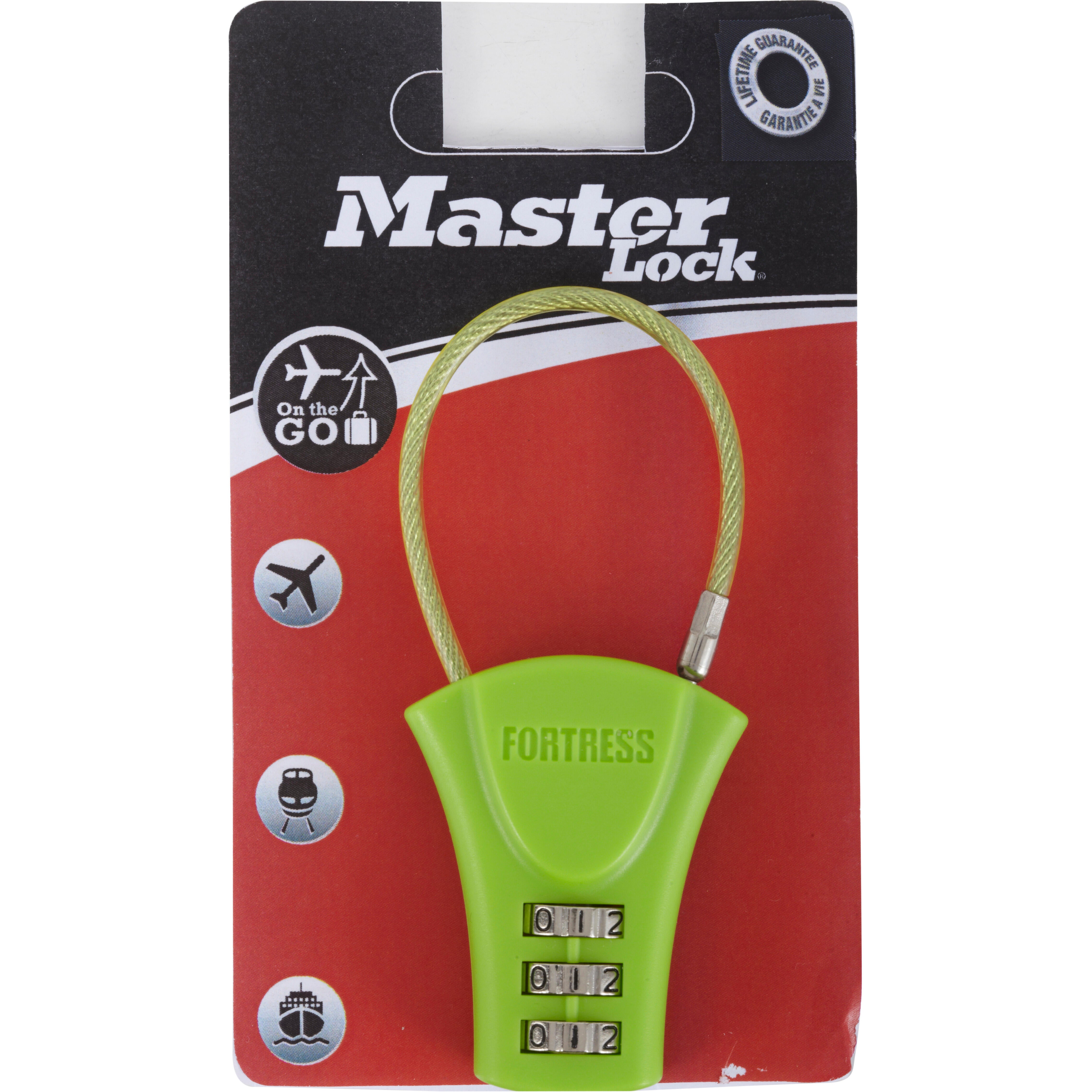 Cadenas à code MASTER LOCK abs, l.37 mm - 3