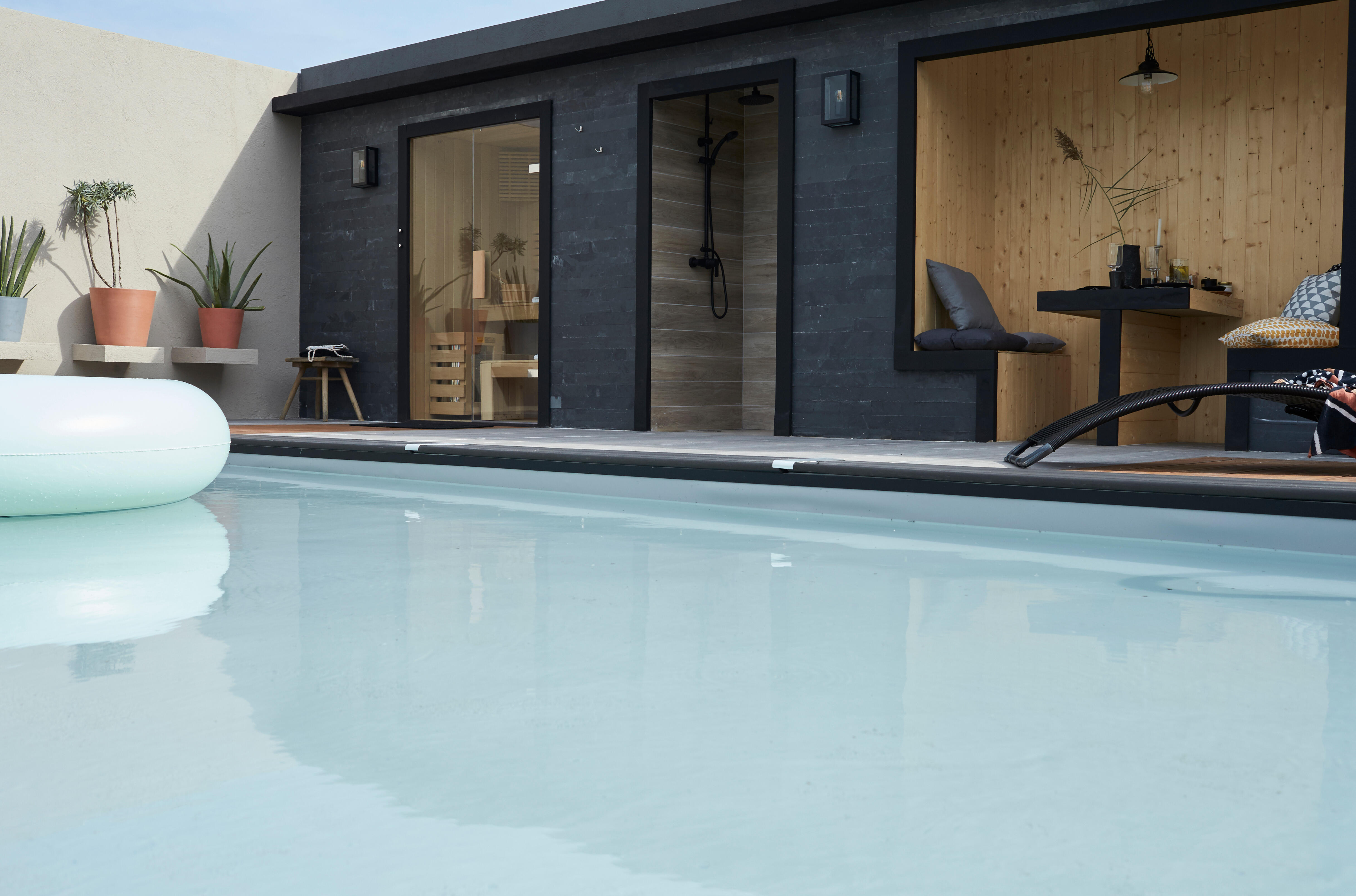 Colonne de salle de bains mécanique, EDOUARD ROUSSEAU Shenti, Noir - 5