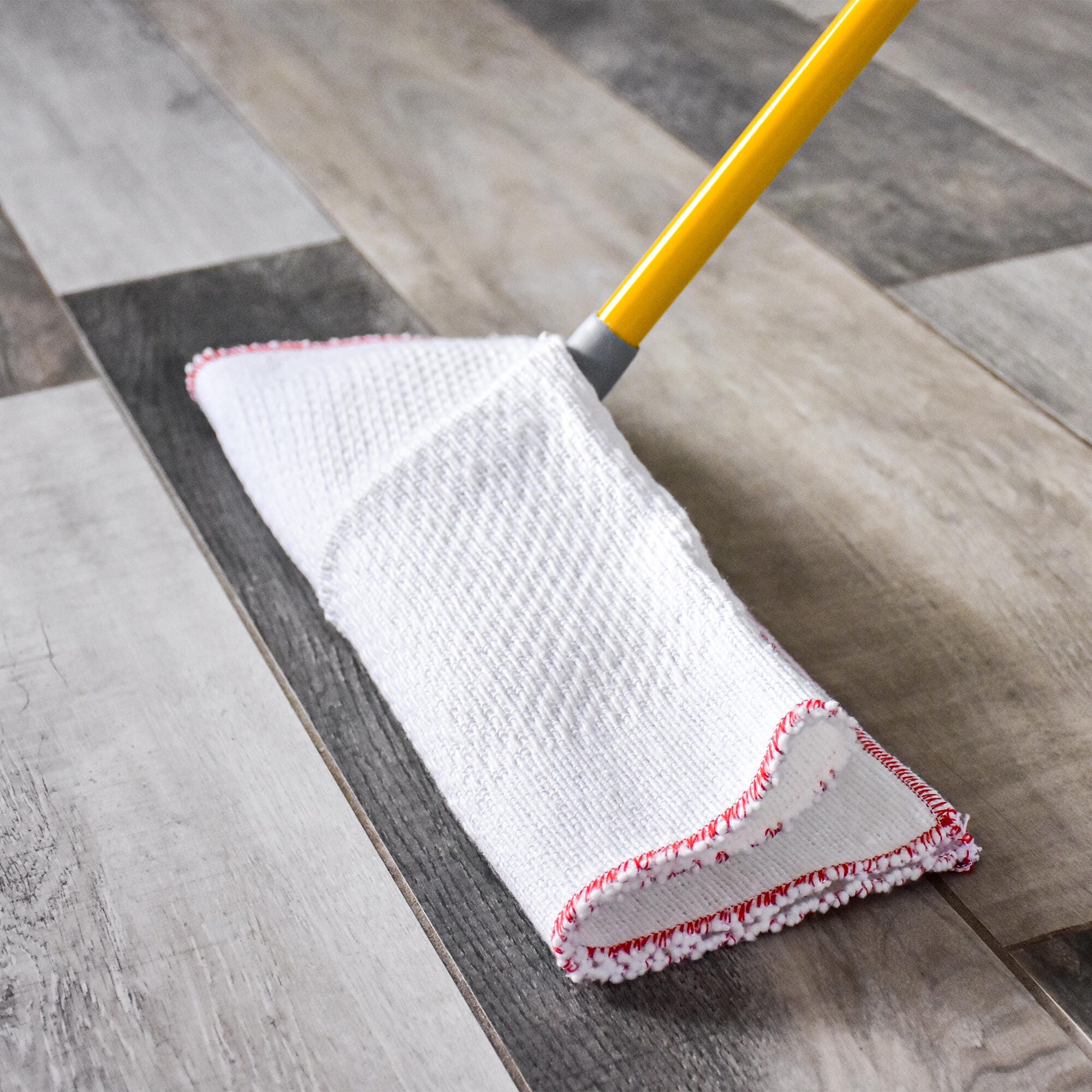 Ricambio Scopa Lineare Cotone 40cm - Panno Pulizia Pavimenti Professionale Per Lavapavimenti - Foto 9