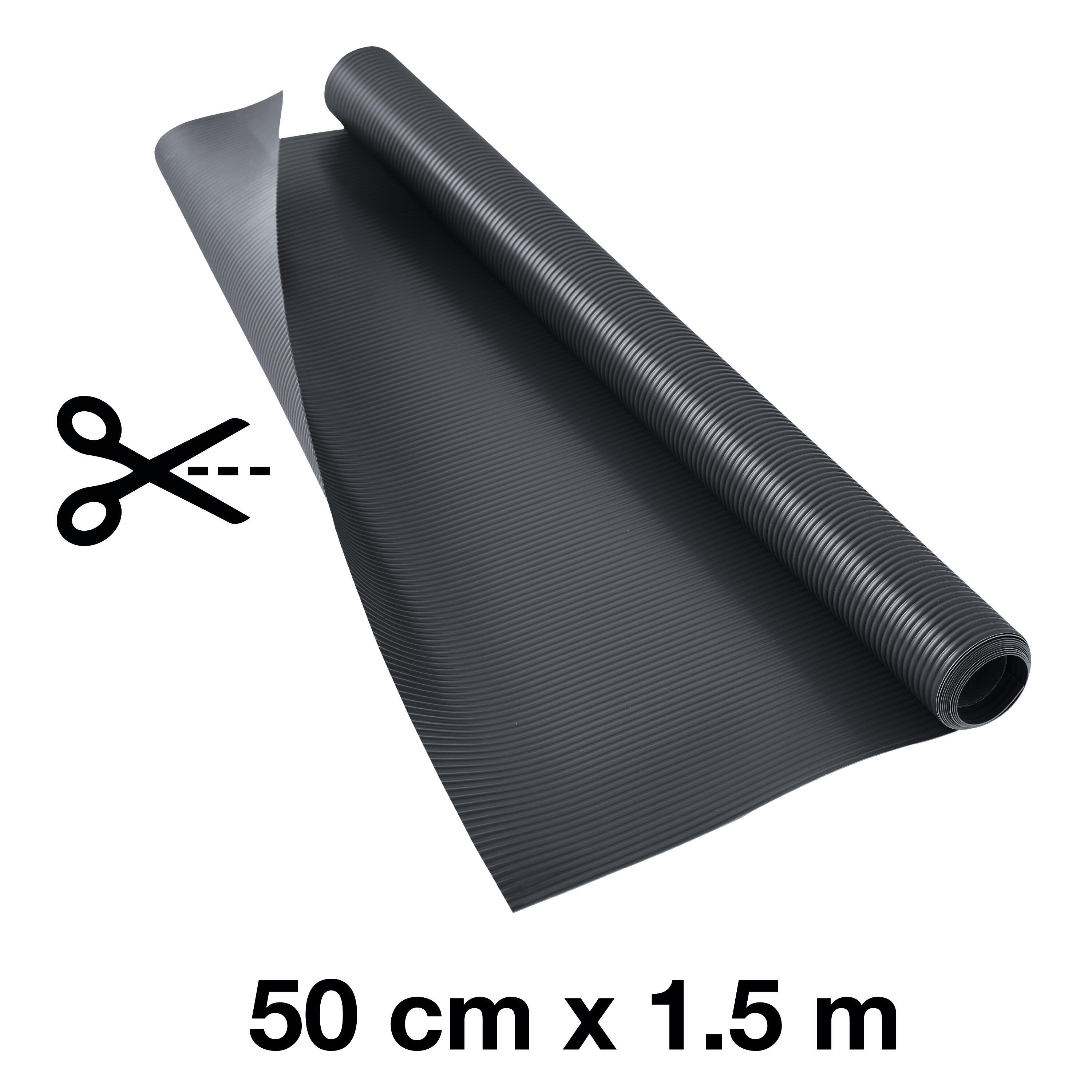 Mata ochronna antypoślizgowa szara Delinia