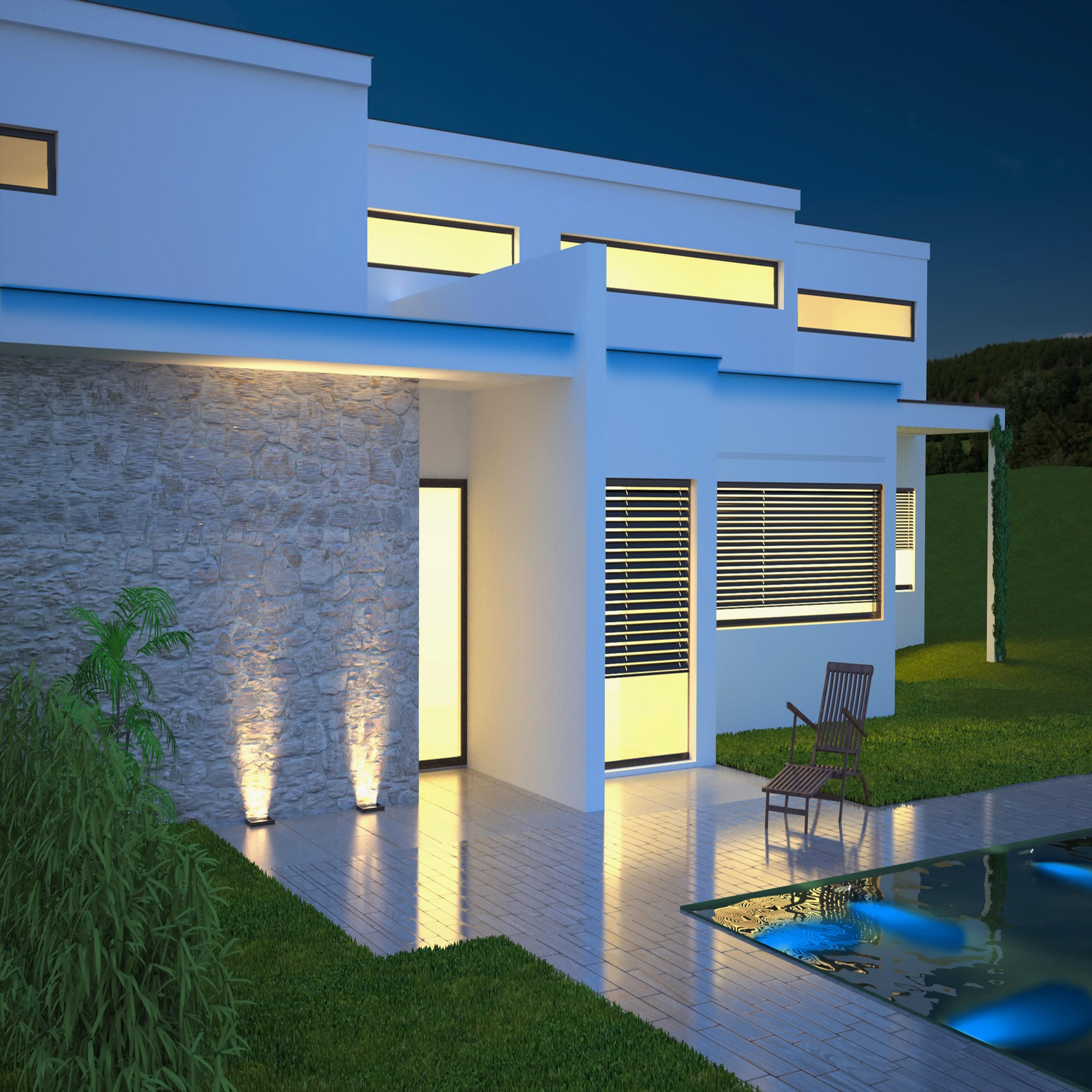 Striscia led Neon Flex Blu 5m luce bianco naturale - 2