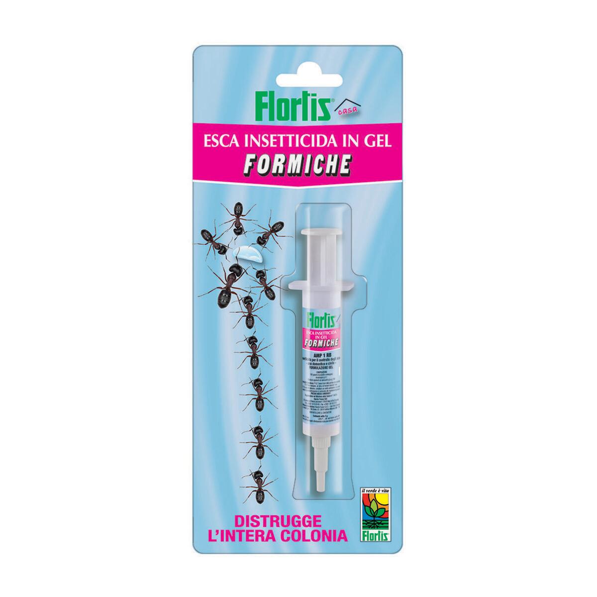 Insetticida gel per formiche FLORTIS 8 gr - 4
