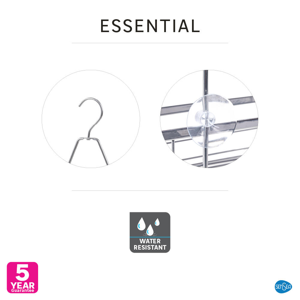 Cesto de duche SENSEA ESSENTIAL - 10