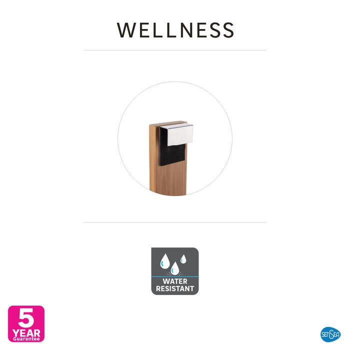 Etagère de douche bois bambou sensea