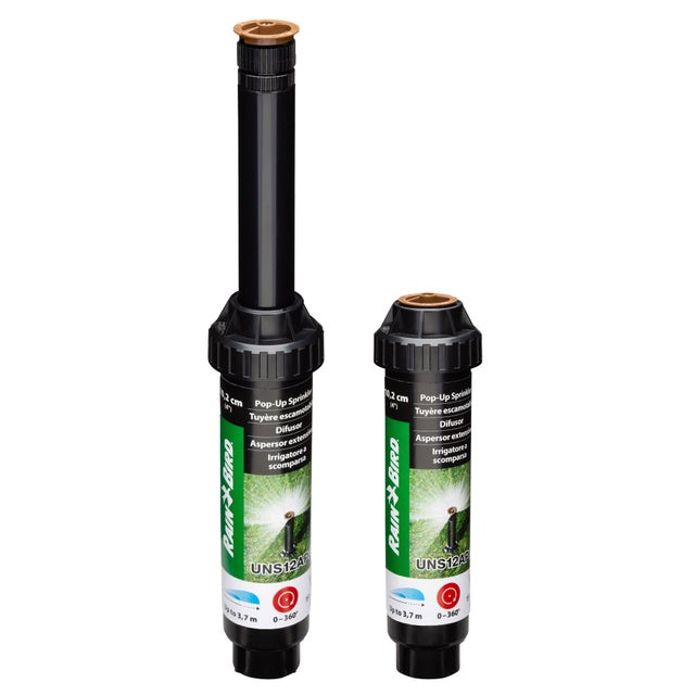 Difusor de rega por pulverização com boquilha 360° 10 cm 2,7-3,7 m de alcance Rain Bird