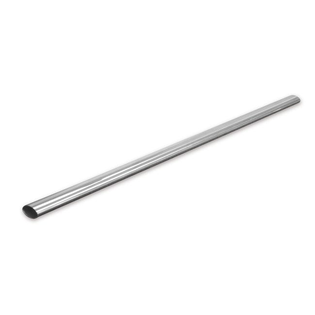 Barra Para Armario De 80 Cm Cromada - Incluye Soportes Y Tornillos, Diámetro 25 Mm