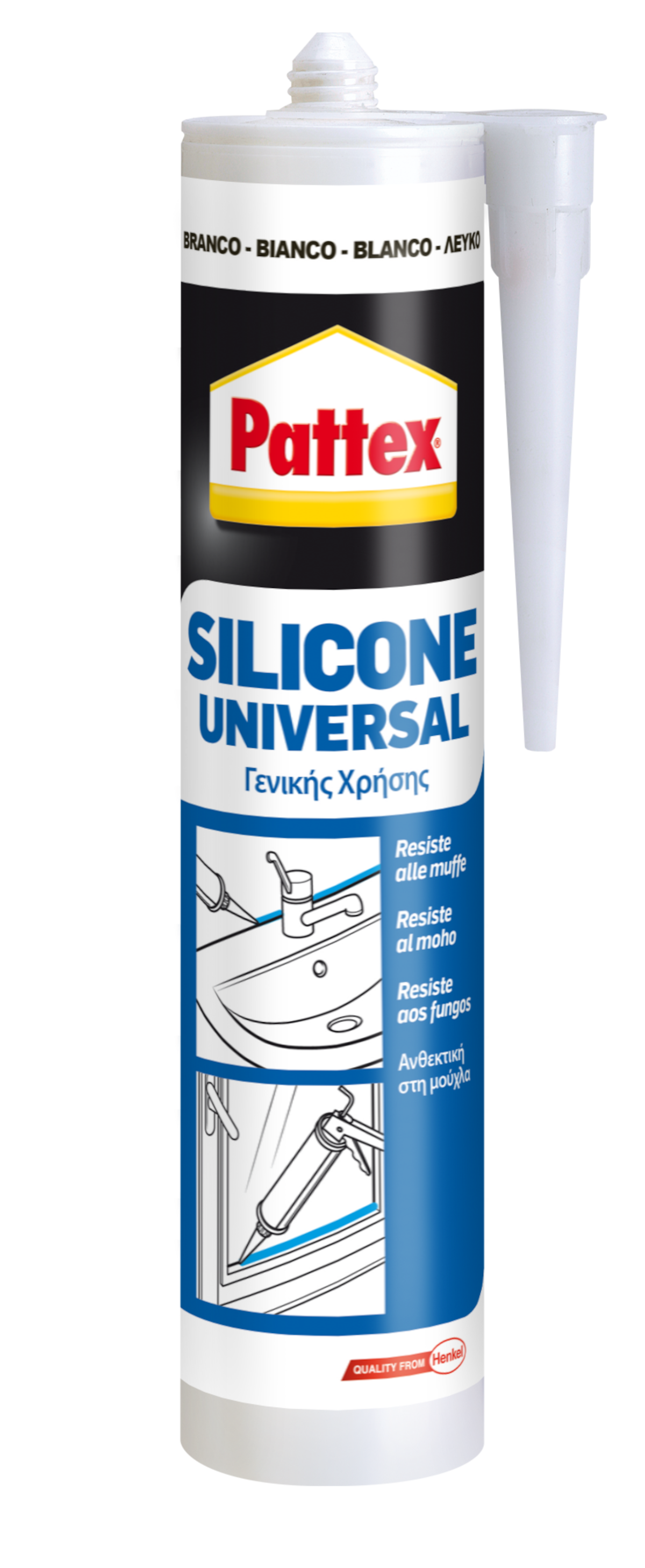 CEYS Sigillante Multiuso Sigillante Bianco Tubo Compatto - Foto 8