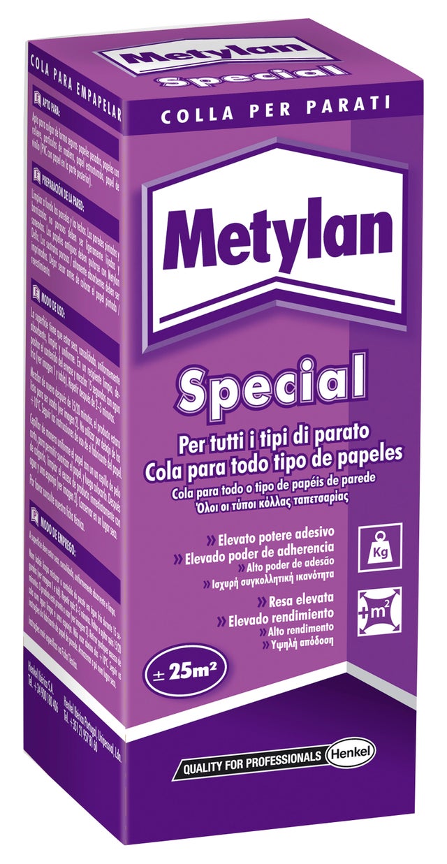 COLA PARA PAPEL PINTADO ESPECIAL 200GR
