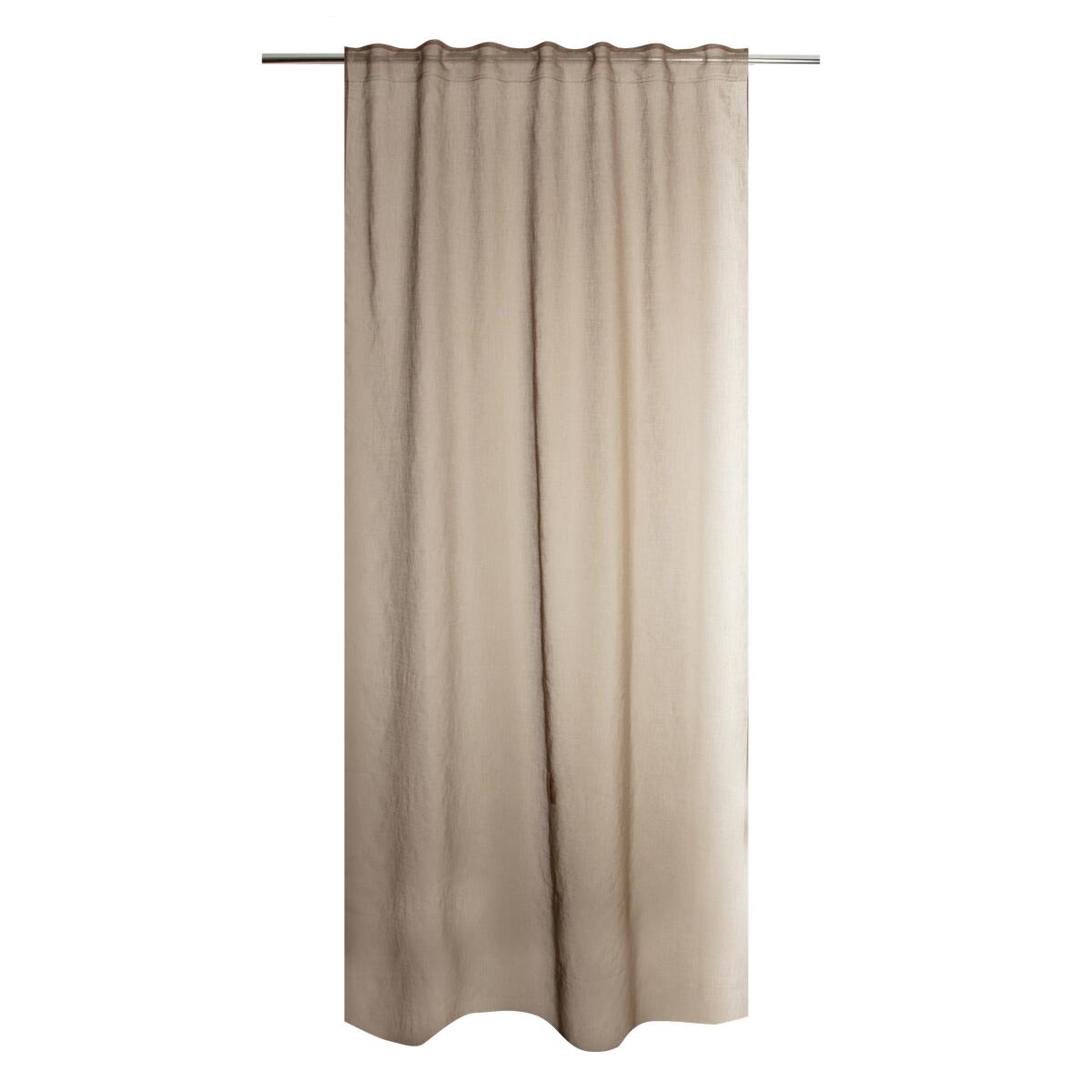 Tenda Accadia marrone, fettuccia 140x280 cm - 4