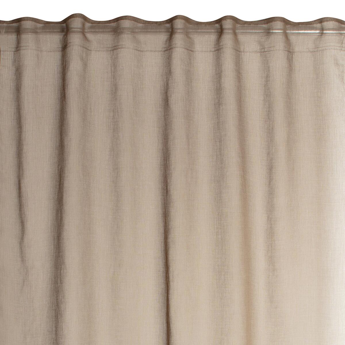 Tenda Accadia marrone, fettuccia 140x280 cm - 5