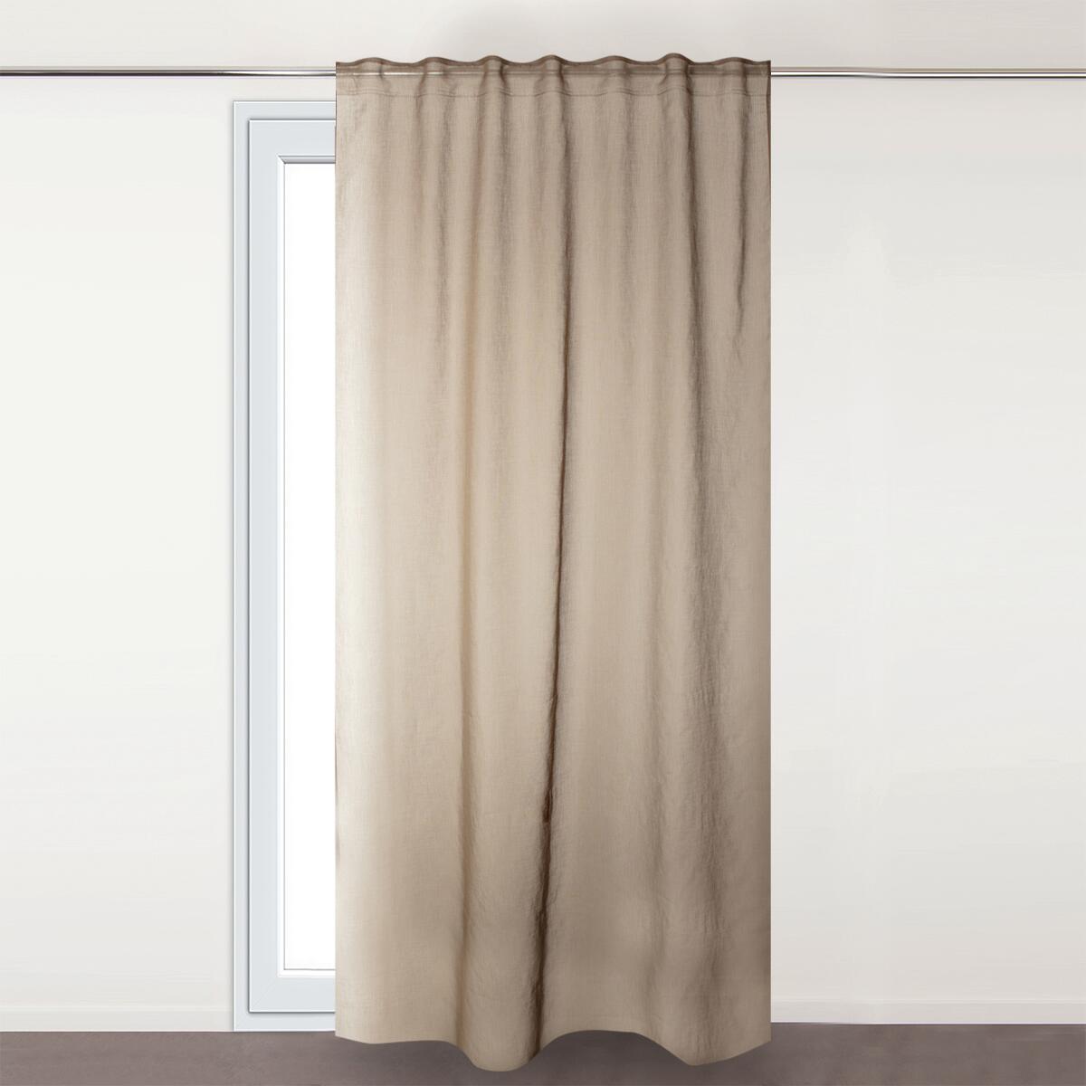 Tenda Accadia marrone, fettuccia 140x280 cm - 3