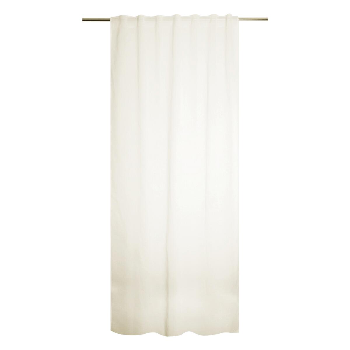 Tenda Accadia ecrù semi-oscurante passanti nascosti 140x280 cm - 6