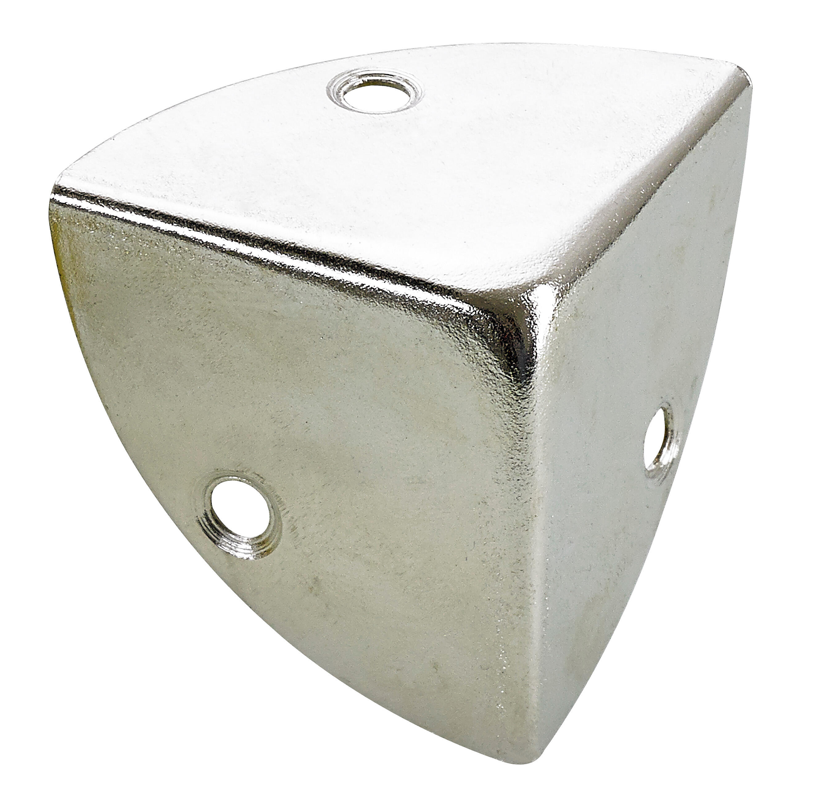 Coin de boîte acier nickelé HETTICH, L.45 mm - 2