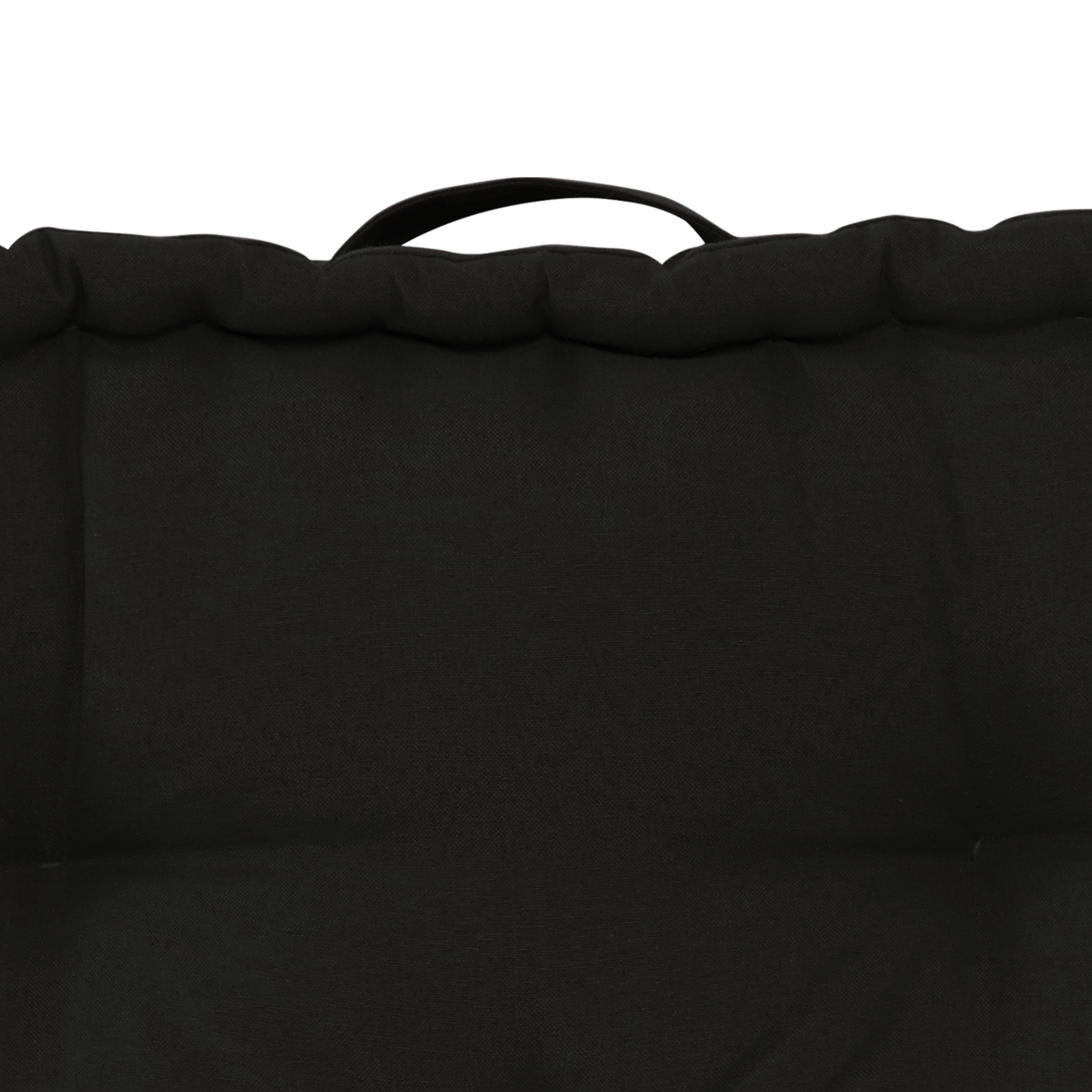 Cuscino da pavimento Futon INSPIRE Luck nero 60 x 60 cm - 6