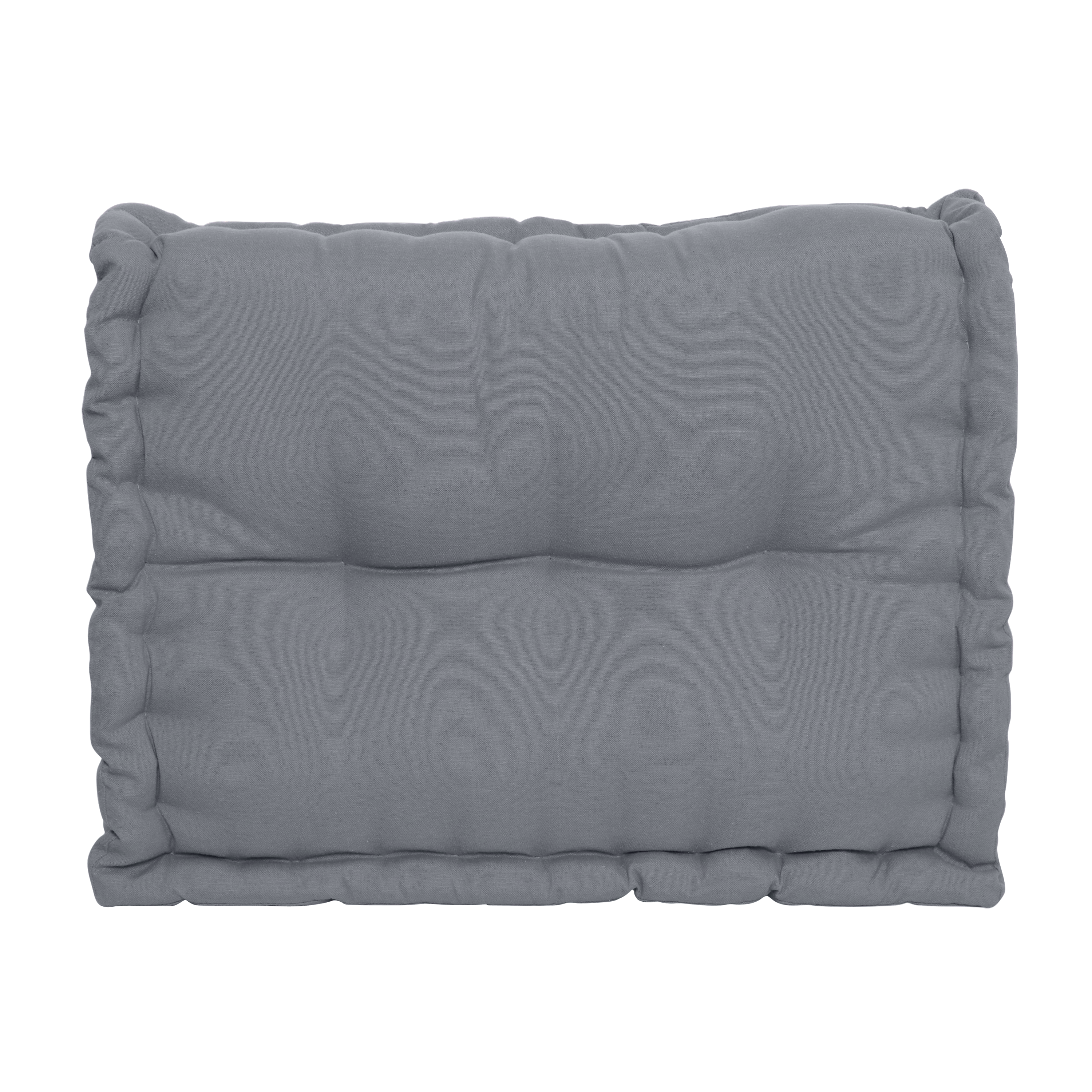 Cuscino Da Esterno 60x60cm Grigio Chiaro - Imbottito, Antiscivolo, Impermeabile Per Giardino E Salotto