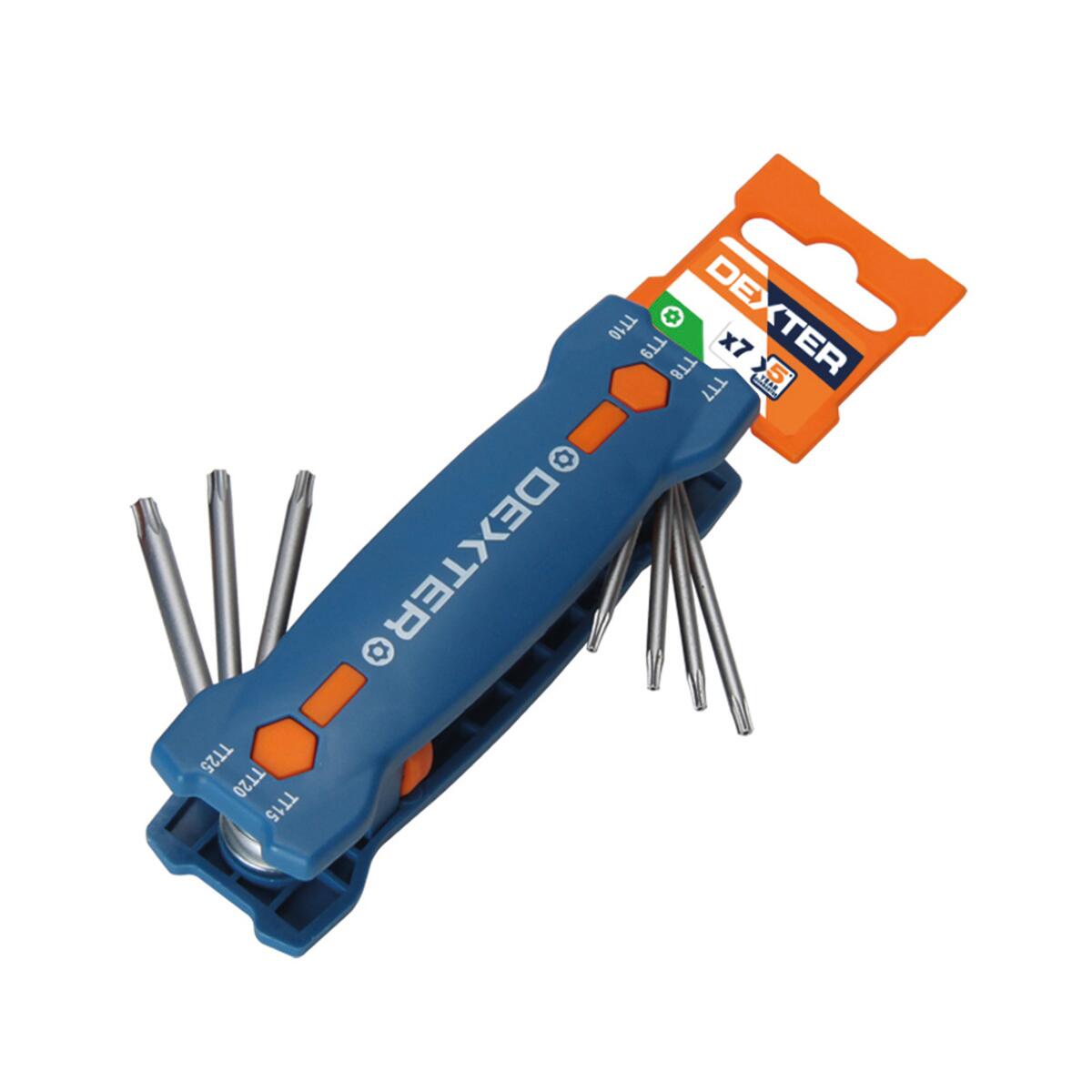 Jogo de chaves torx DEXTER TT7-25 - 6