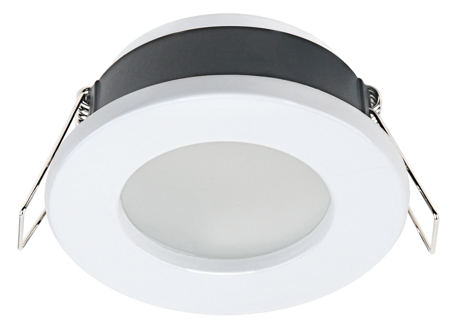 Portafaretto da incasso in alluminio LECCO GU10 bianco tondo IP65 INSPIRE - 8