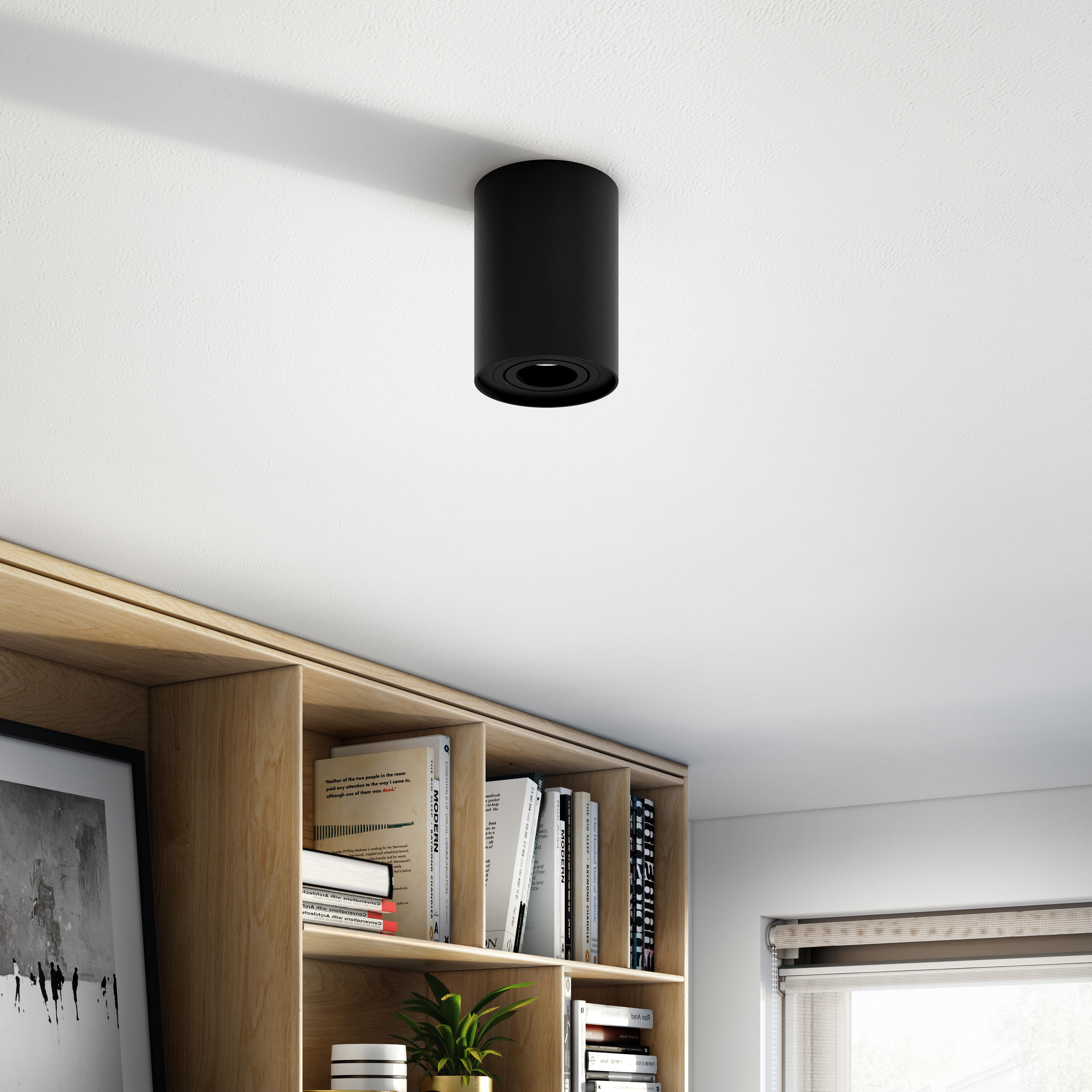 Oprawa natynkowa Bord czarna GU10 Inspire - 4