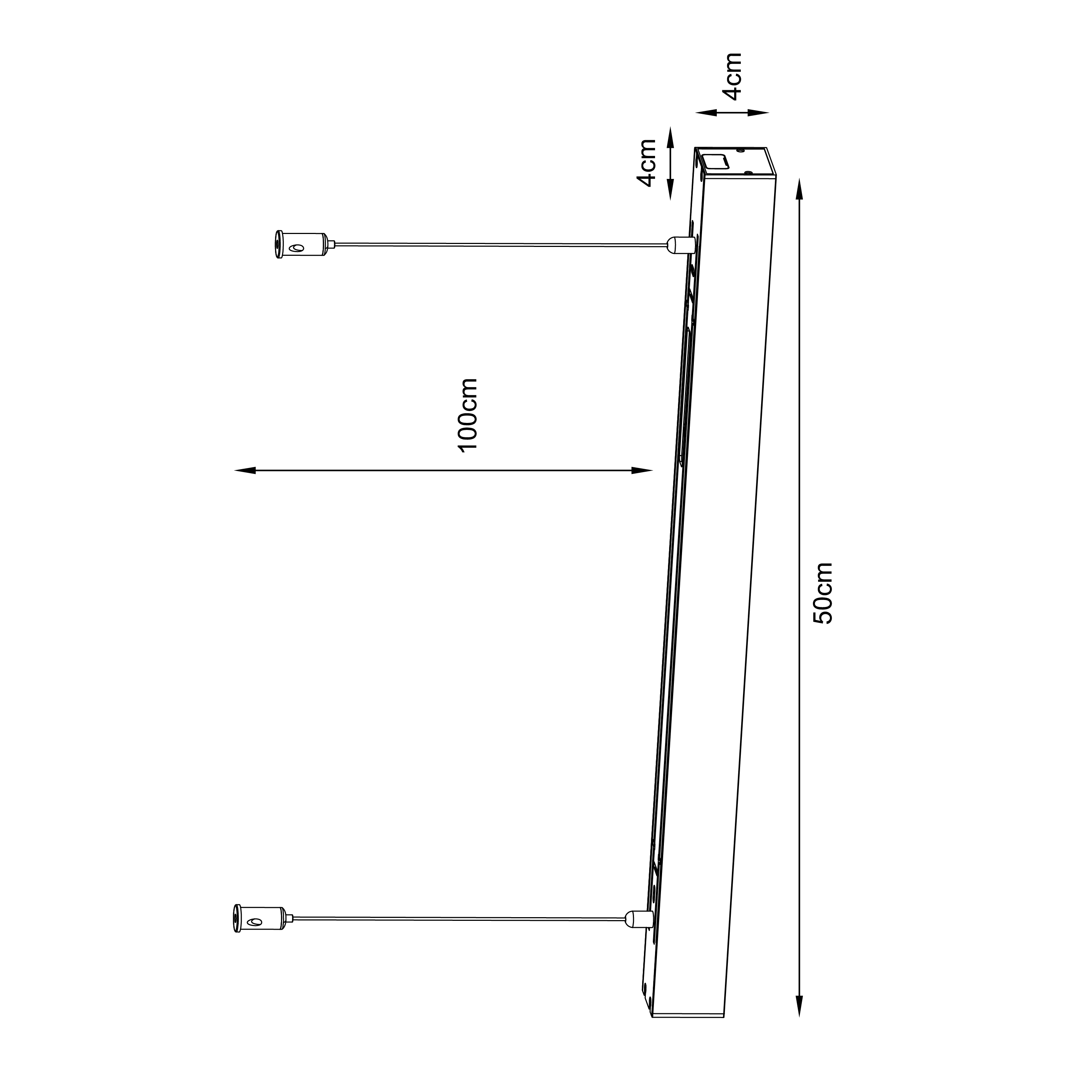 Plafoniera LED Slimline Ø 50 cm argento IP20 bianco naturale INSPIRE - 4