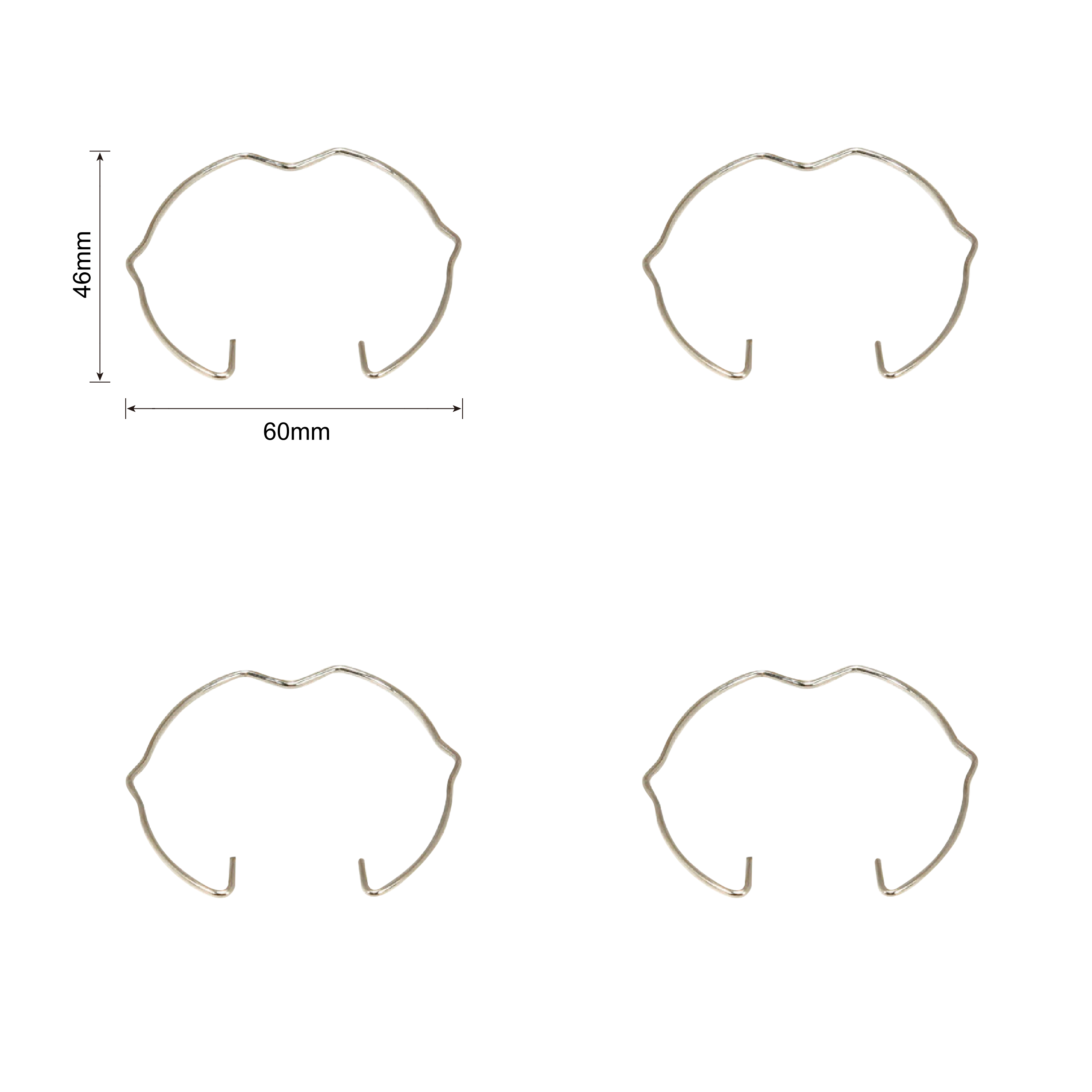 Klips do żarówki do oczek 4 szt. Inspire - 4