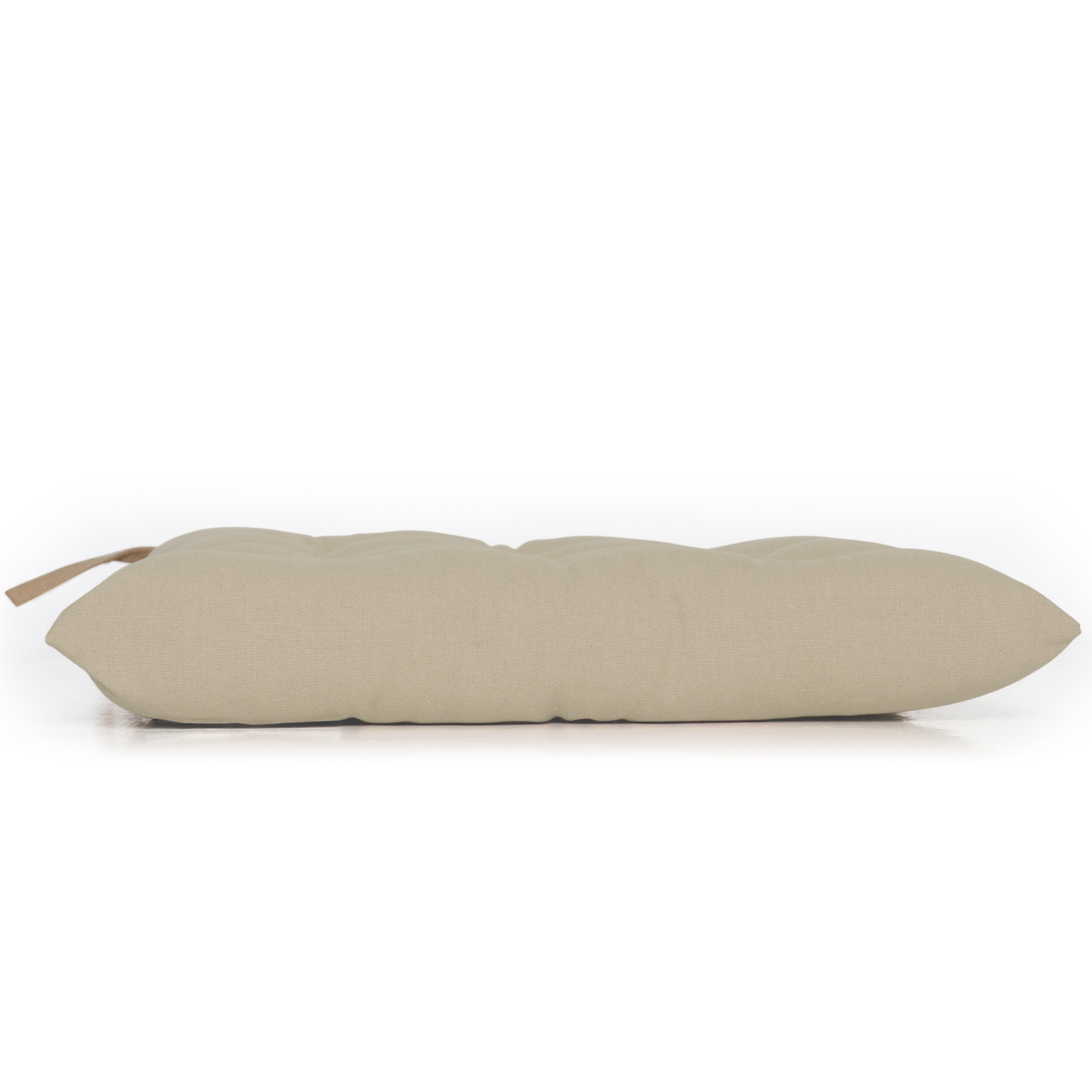 Komplet 4 poduszek na krzesło Popy beżowe 38 x 38 x 5 cm - 10