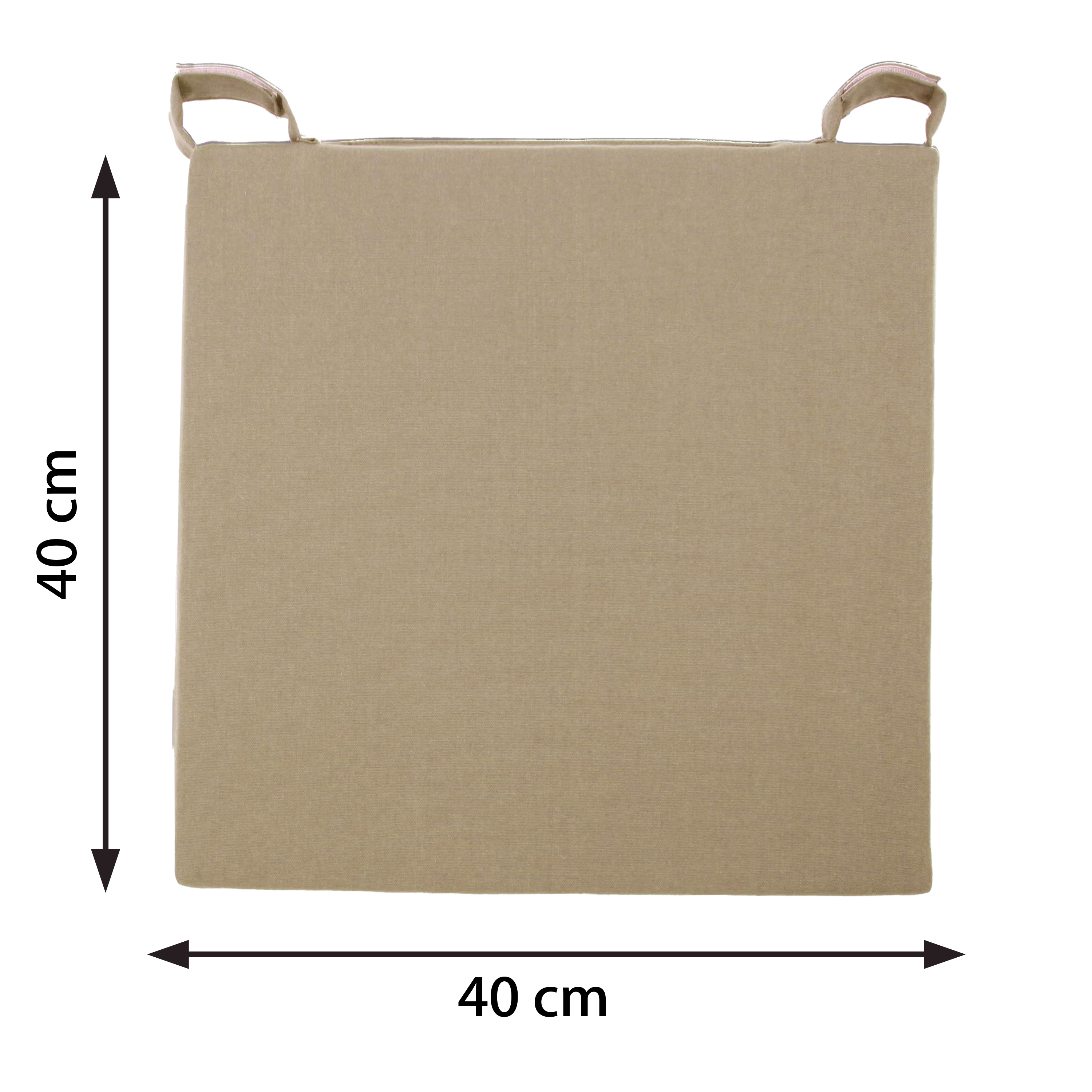 Almofada para cadeira INSPIRE JOY 40X40CM TRENCH 5 - 7