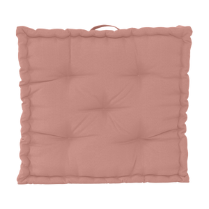 HOME DECO FACTORY Pouf Gigogne PU Marrone - Set Di 2 Sedute Con Struttura In Metallo, Ideali Per Soggiorno E Cameretta - 2