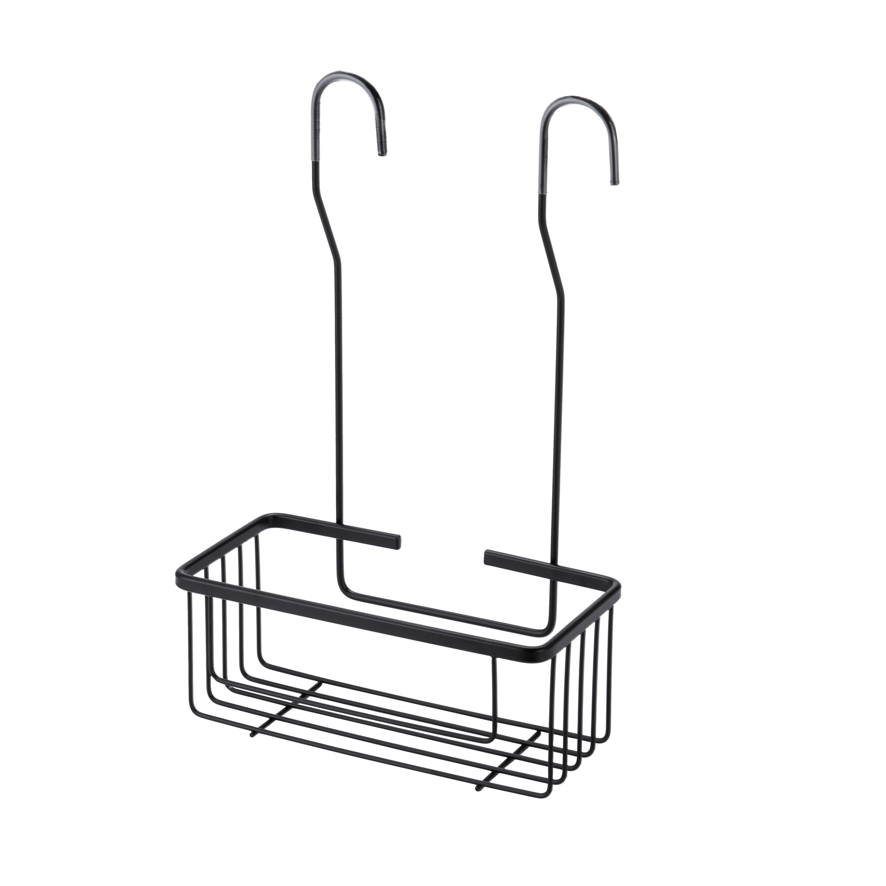 Cesto de ducha hangy negro 25x40x12.5 cm