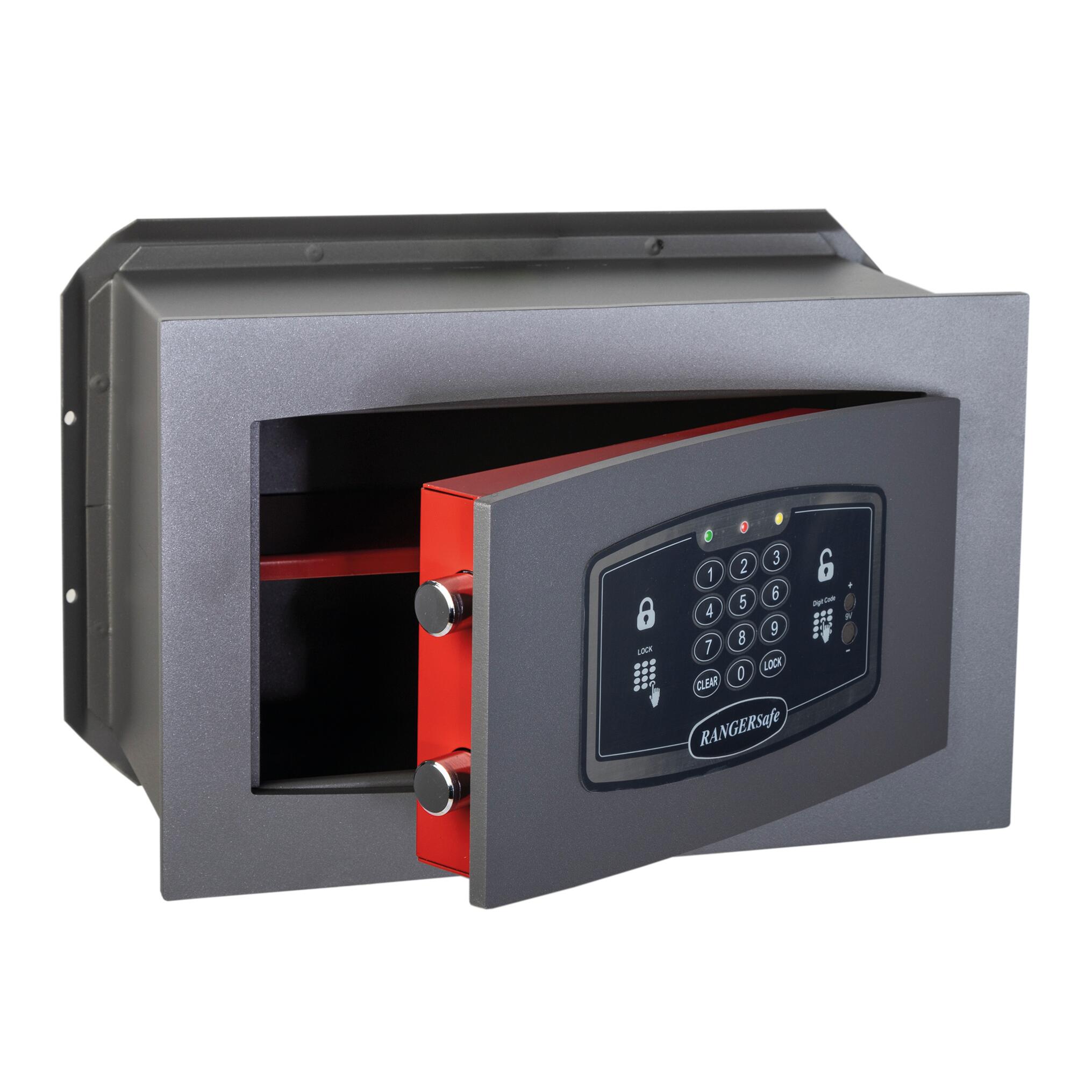 Cassaforte con codice elettronico RSE/3 a incasso L 36 x H 23 x P 19.5 cm - 3