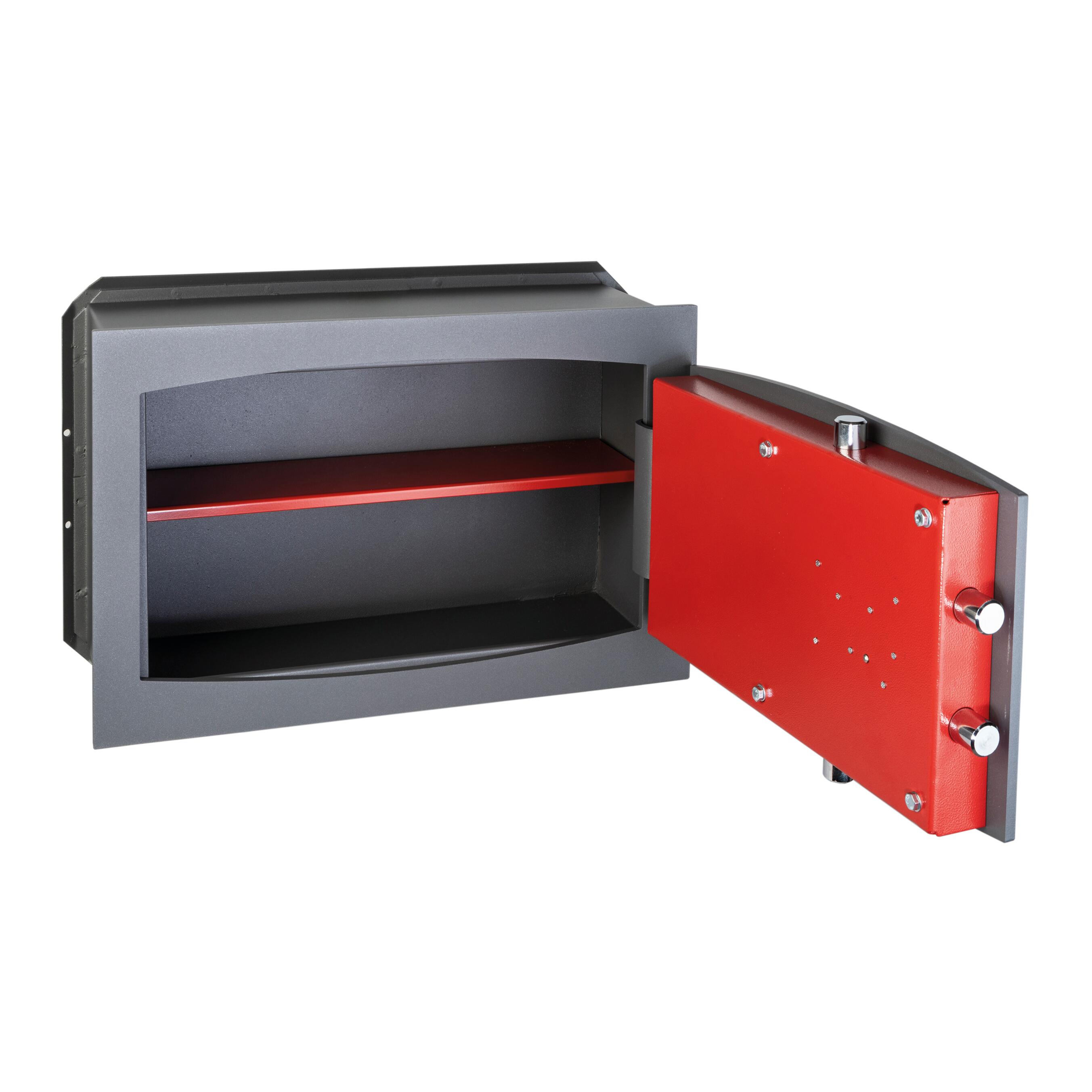 Cassaforte a chiave RS/5 a incasso L 49 x H 32 x P 19.5 cm - 3