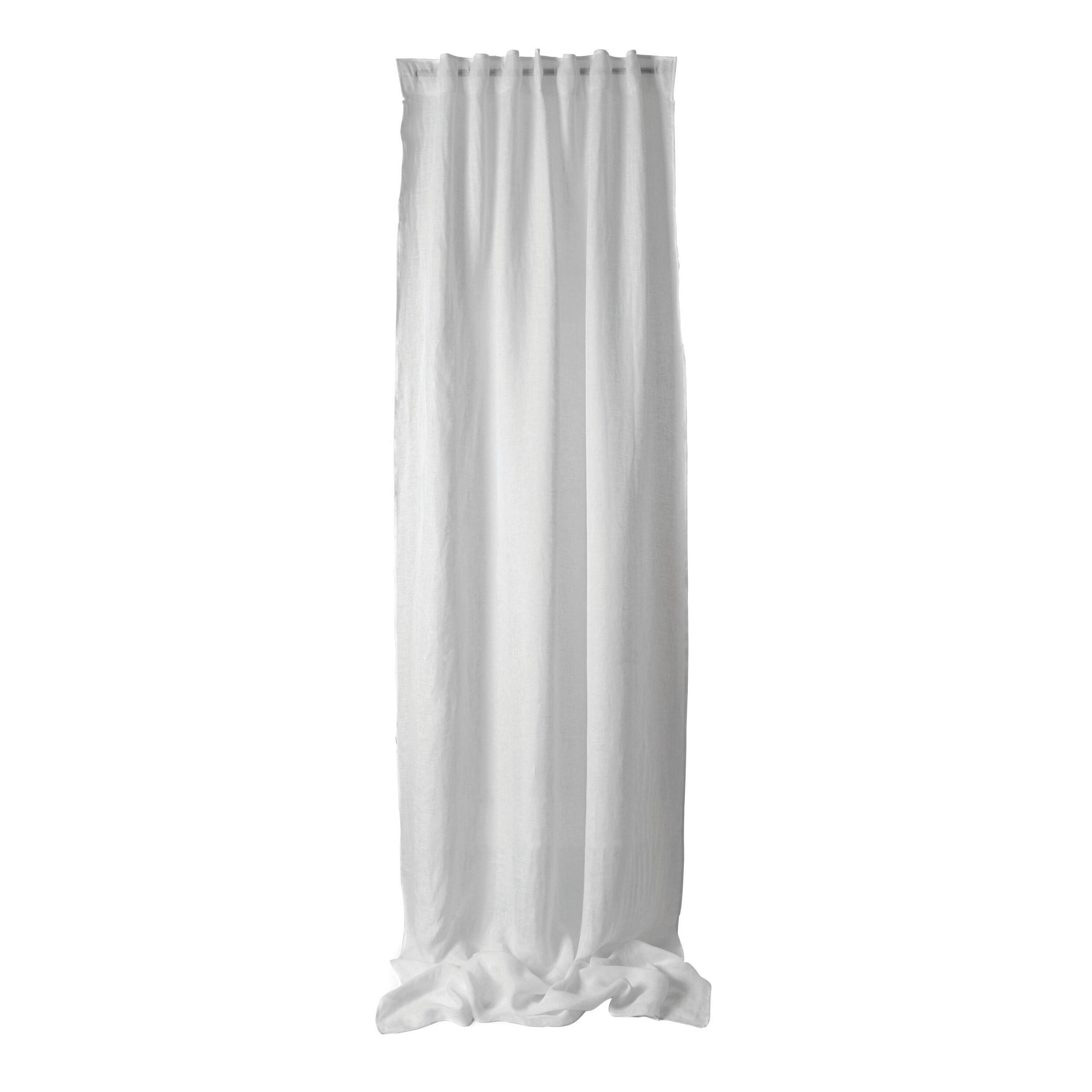 Tenda Rembrandt bianco, passanti nascosti 140x310 cm - 10