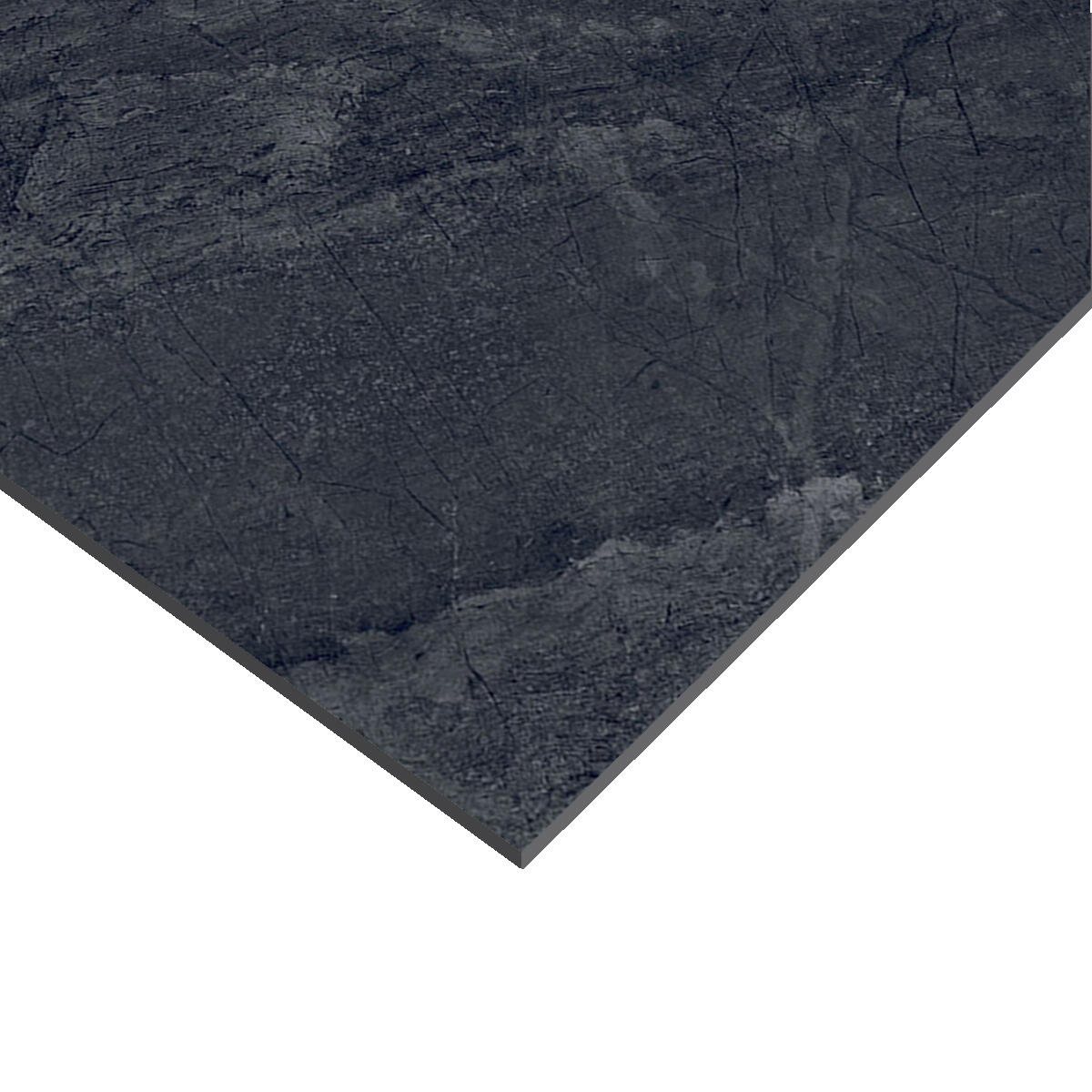 Piastrella da pavimento esterno in gres porcellanato 60 x 120 cm rettificato nero e antracite opaco Hellir R10 traffico intenso (pei 4/5) Sp. 9 mm 1.44 mq - 4