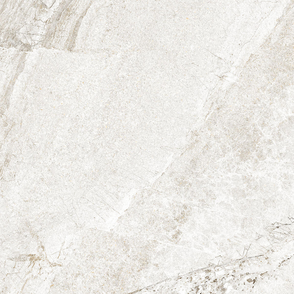 Piastrella da pavimento esterno in gres porcellanato 60 x 60 cm rettificato bianco Hellir R10 traffico intenso (pei 4/5) Sp. 9 mm 0.72 mq - 2