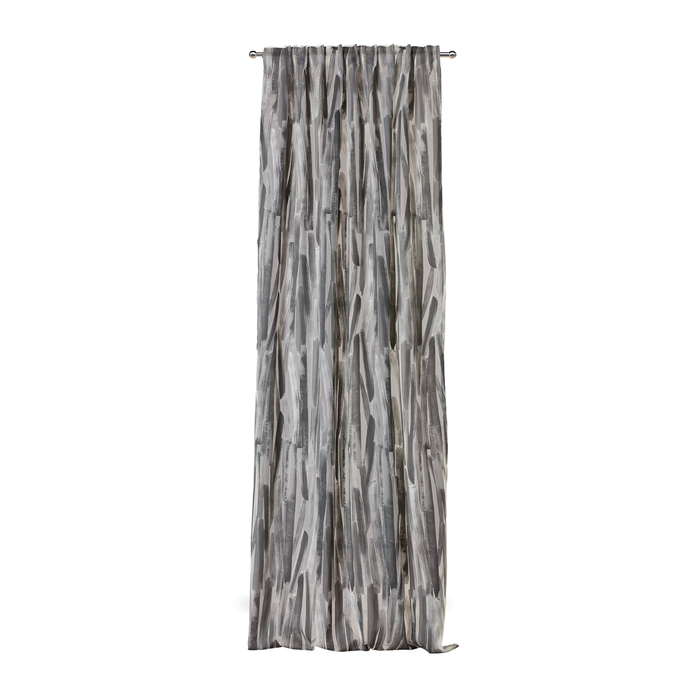 Tenda Berlino Grigio, passanti nascosti 140x295 cm - 2