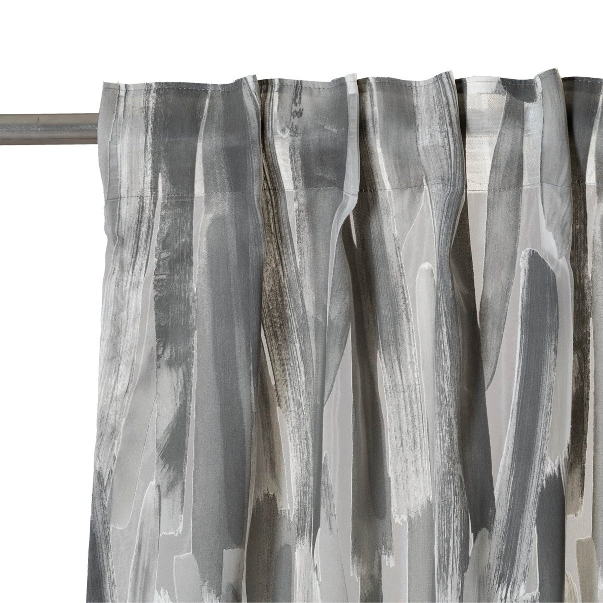 Tenda Berlino Grigio, passanti nascosti 140x295 cm - 3