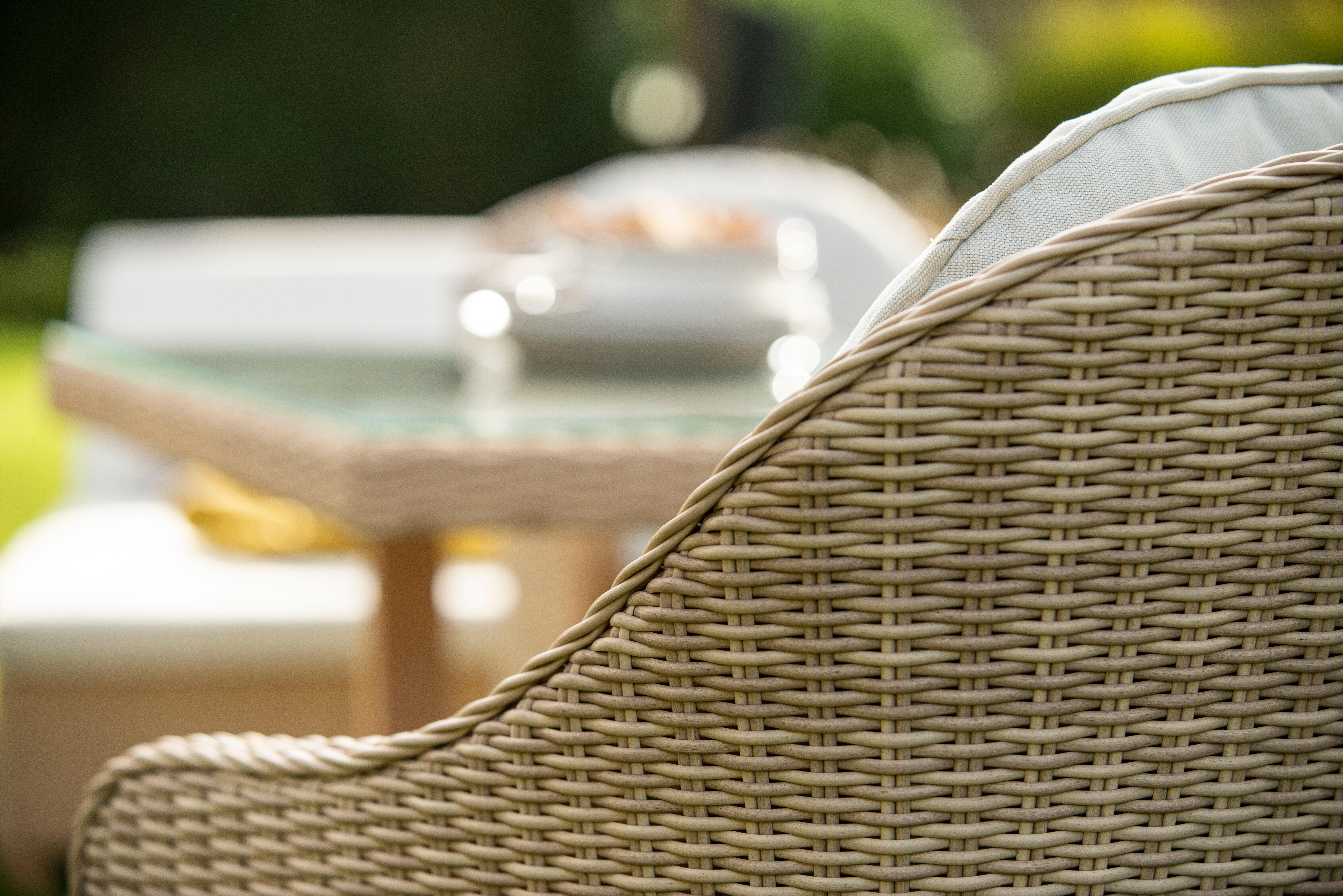 Fotel ogrodowy Medena 2 szt. aluminium rattan Naterial - 6