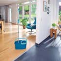 4 pezzi per Leifhe Clean Twist Disc Mop Ergo K, sistema di 2 fibre 4 pezzi per Leifhe Clean Twist Disc Mop Ergo K, sistema di 2 fibre