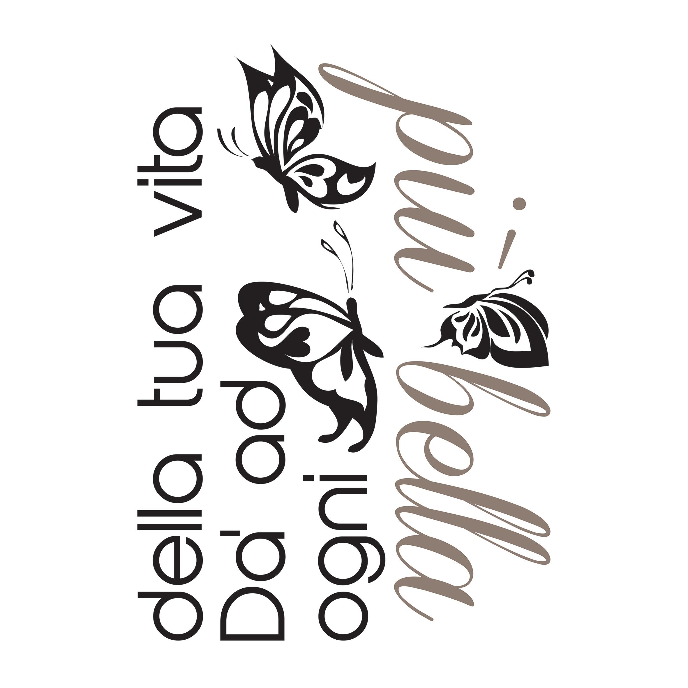 Sticker Words Up 47x67 cm multicolore - 3