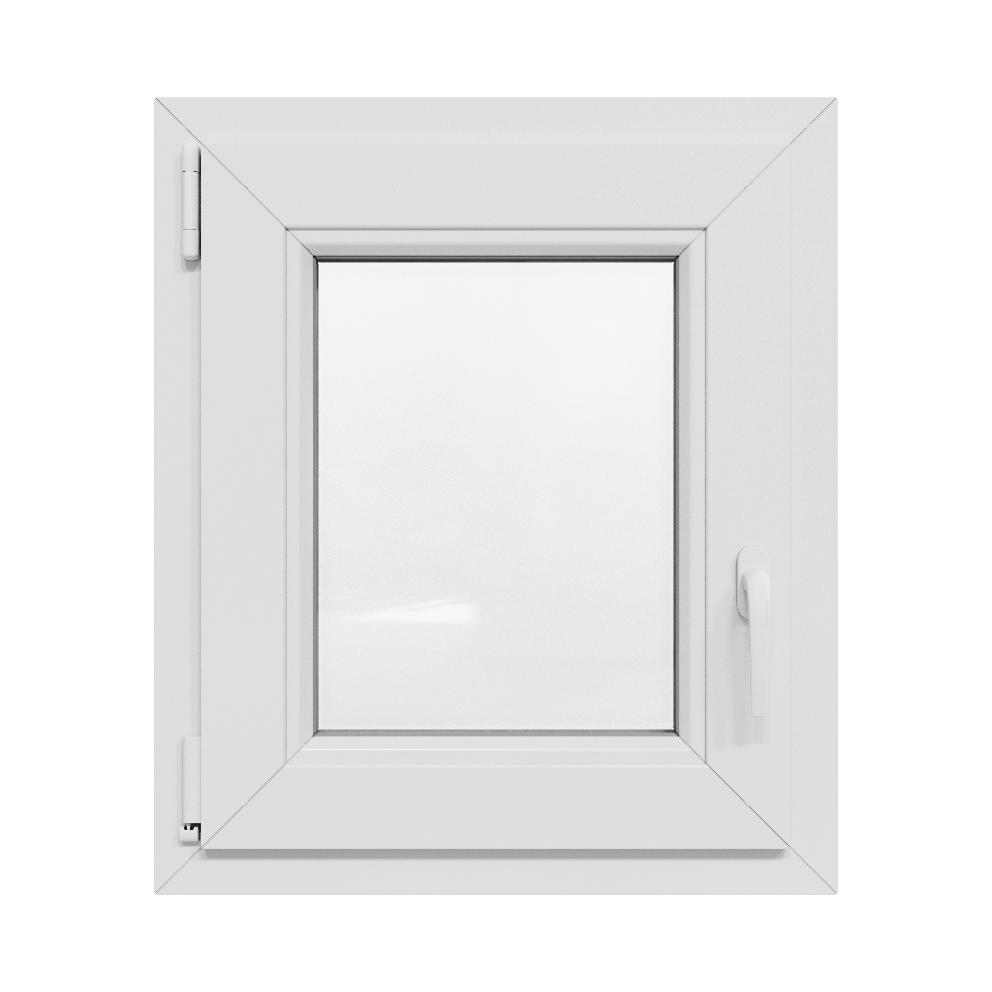 Ventana PVC blanca oscilobatiente 60X70 cm - 4