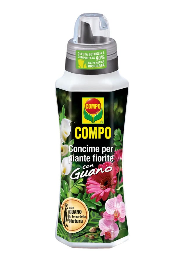 Concime liquido COMPO per piante fiorite con guano 1 L