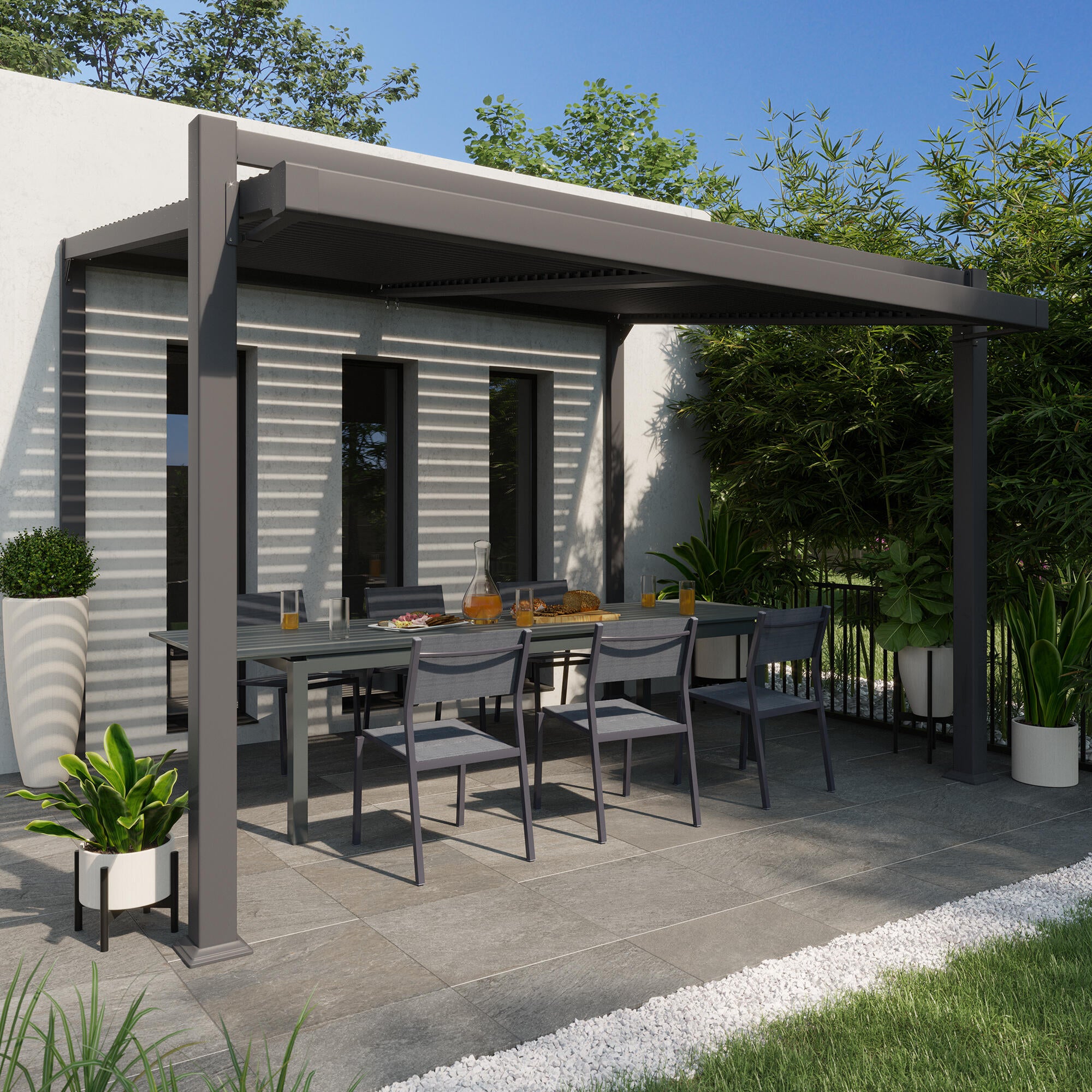 tavolo-giardino-alluminio-grigio-odyssea-material - 2