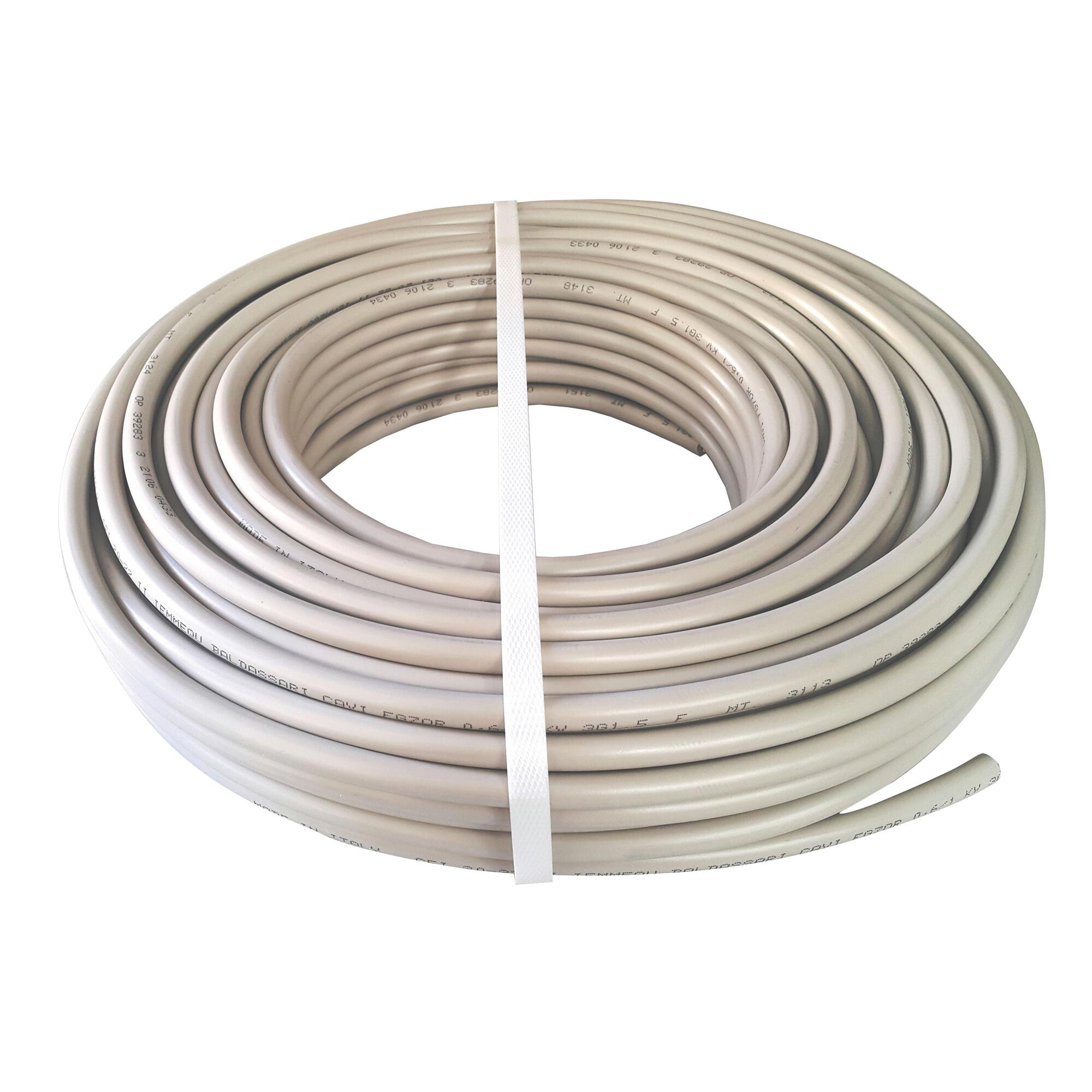 CAVO MULTIPOLARE FS18OR18 3 X 2,5 MMQ MULTIPOLARE 3 FILI AL METRO - CAVI FS18/3G2,5M - Foto 5