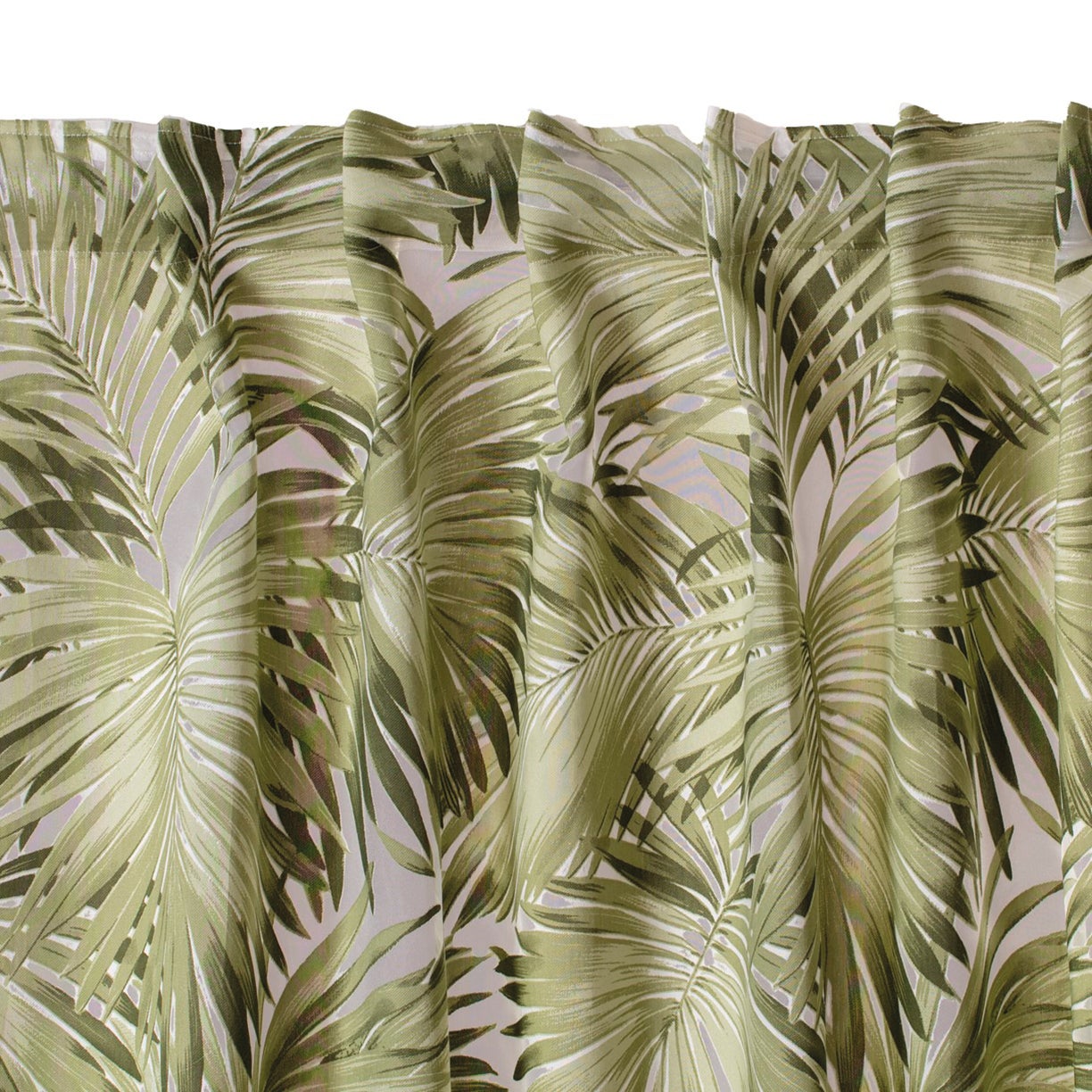 Tenda Tropic verde, passanti nascosti 140x295 cm - 5