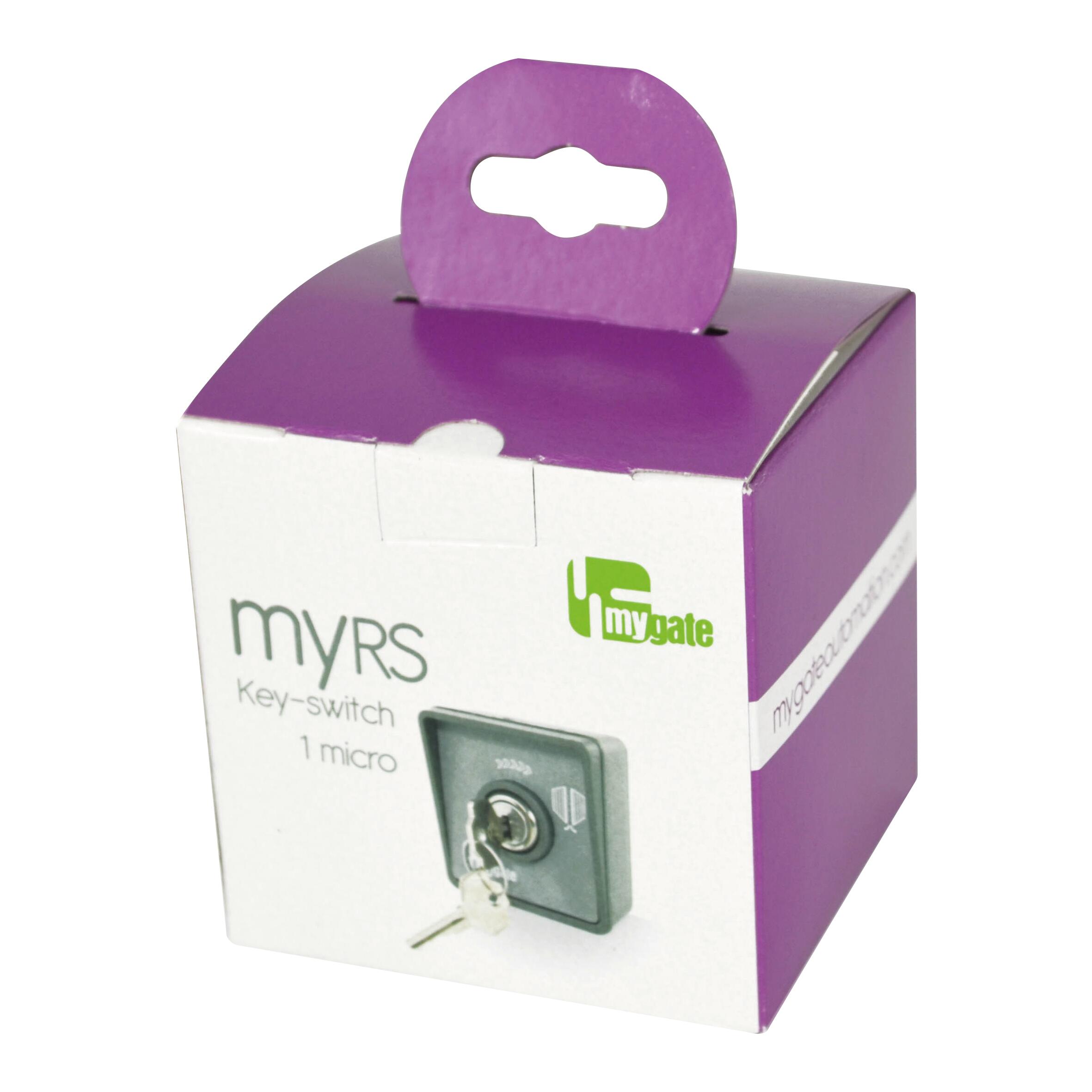 Selettore a chiave per automatismi MyRs2M - 3