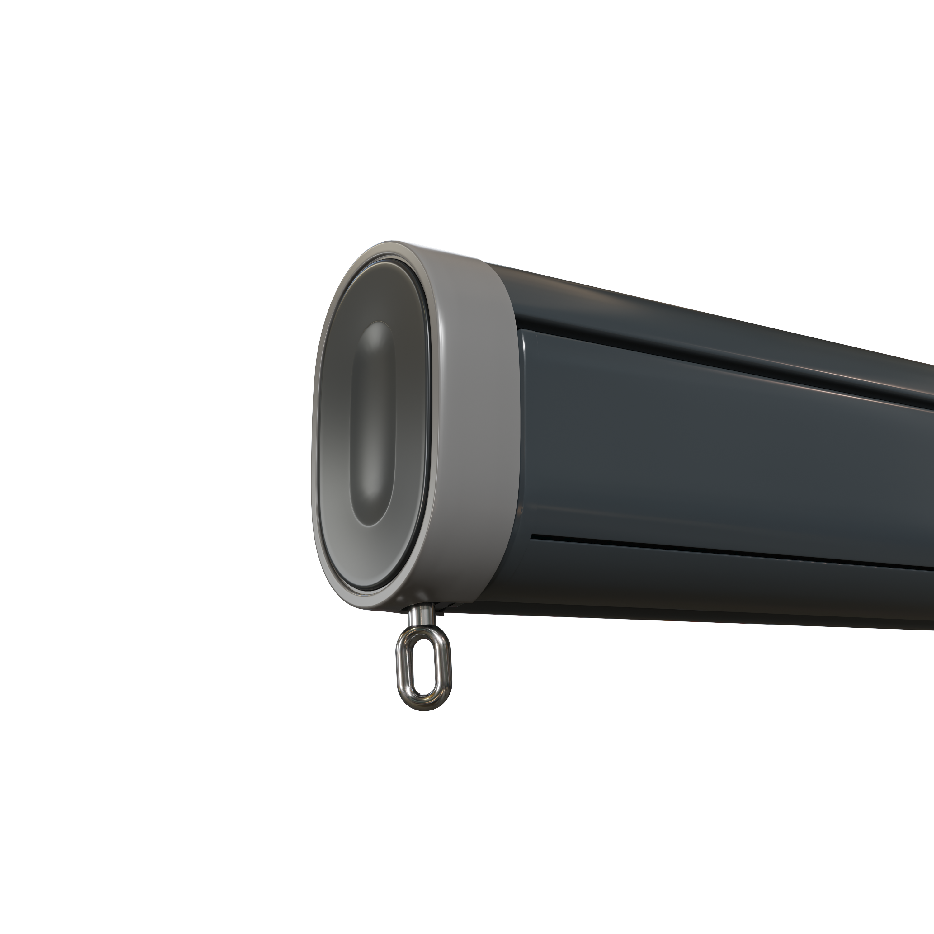 Store banne manuel 3.95 x 3 m Nori S gris, toile acrylique gris - 10