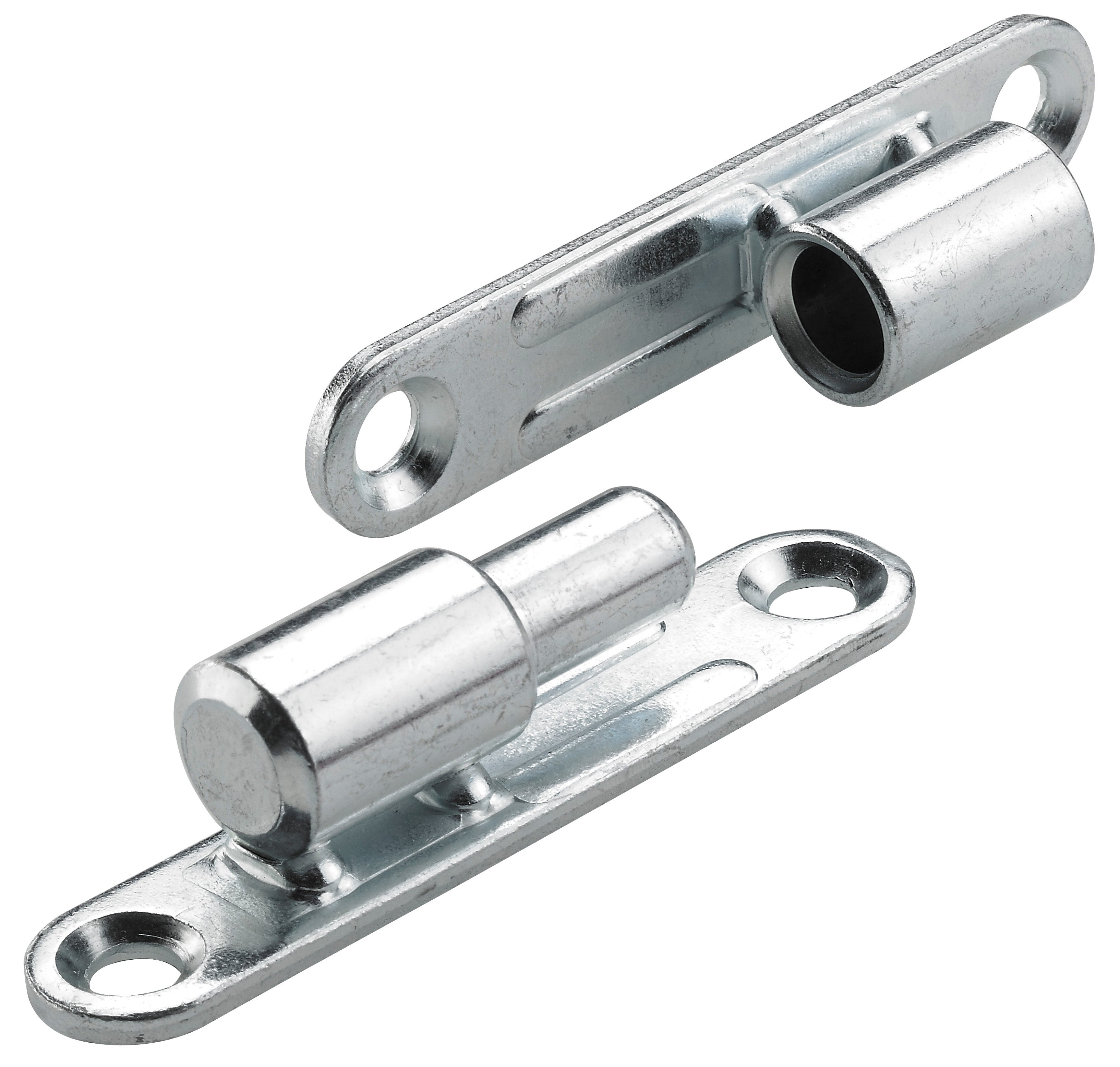 Lot de 2 paumelles acier pour porte HETTICH, L.97 x l.70 mm x Diam.13 mm - 4