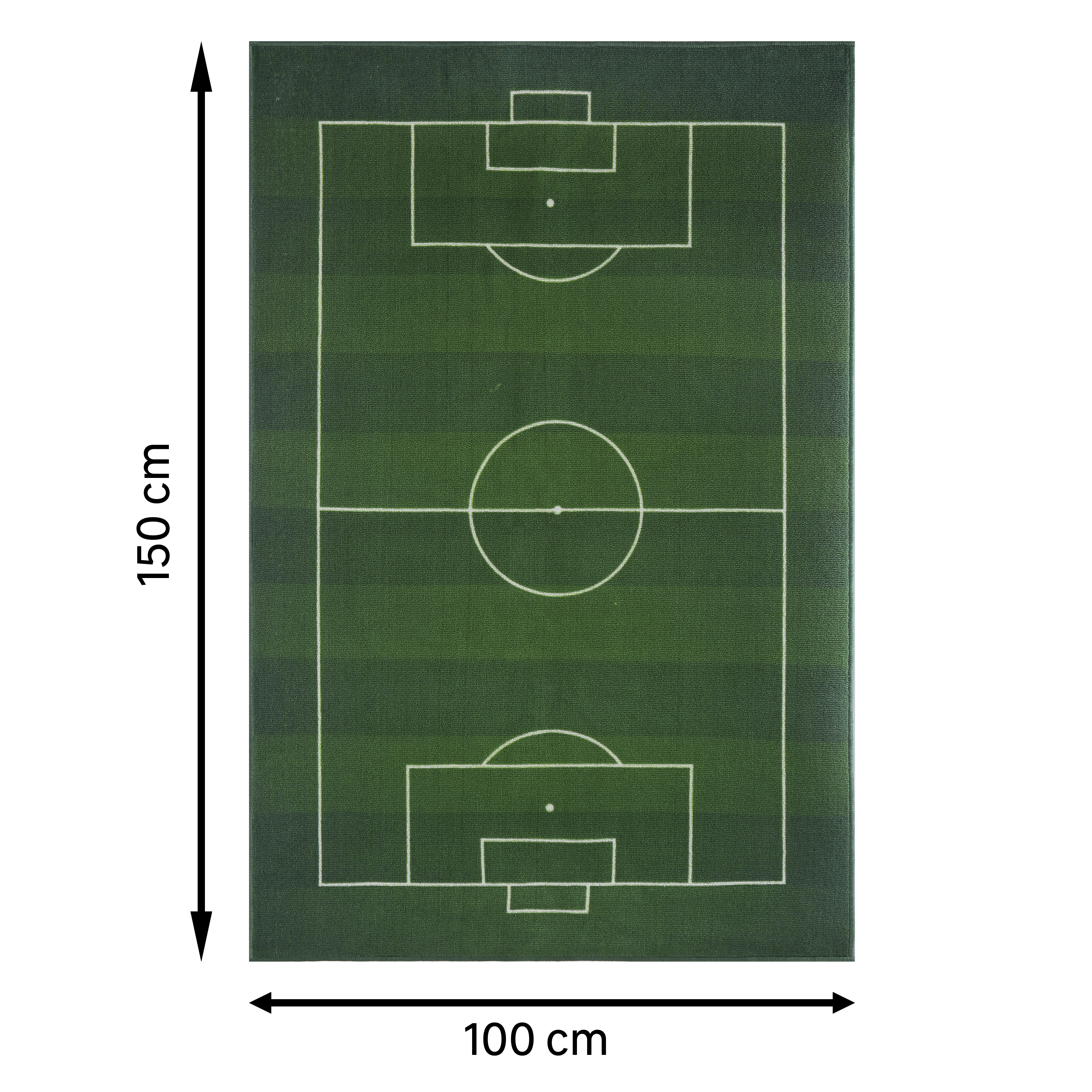 Tappeto Emeric in poliammide, L 150 x L 100 cm, verde - 5