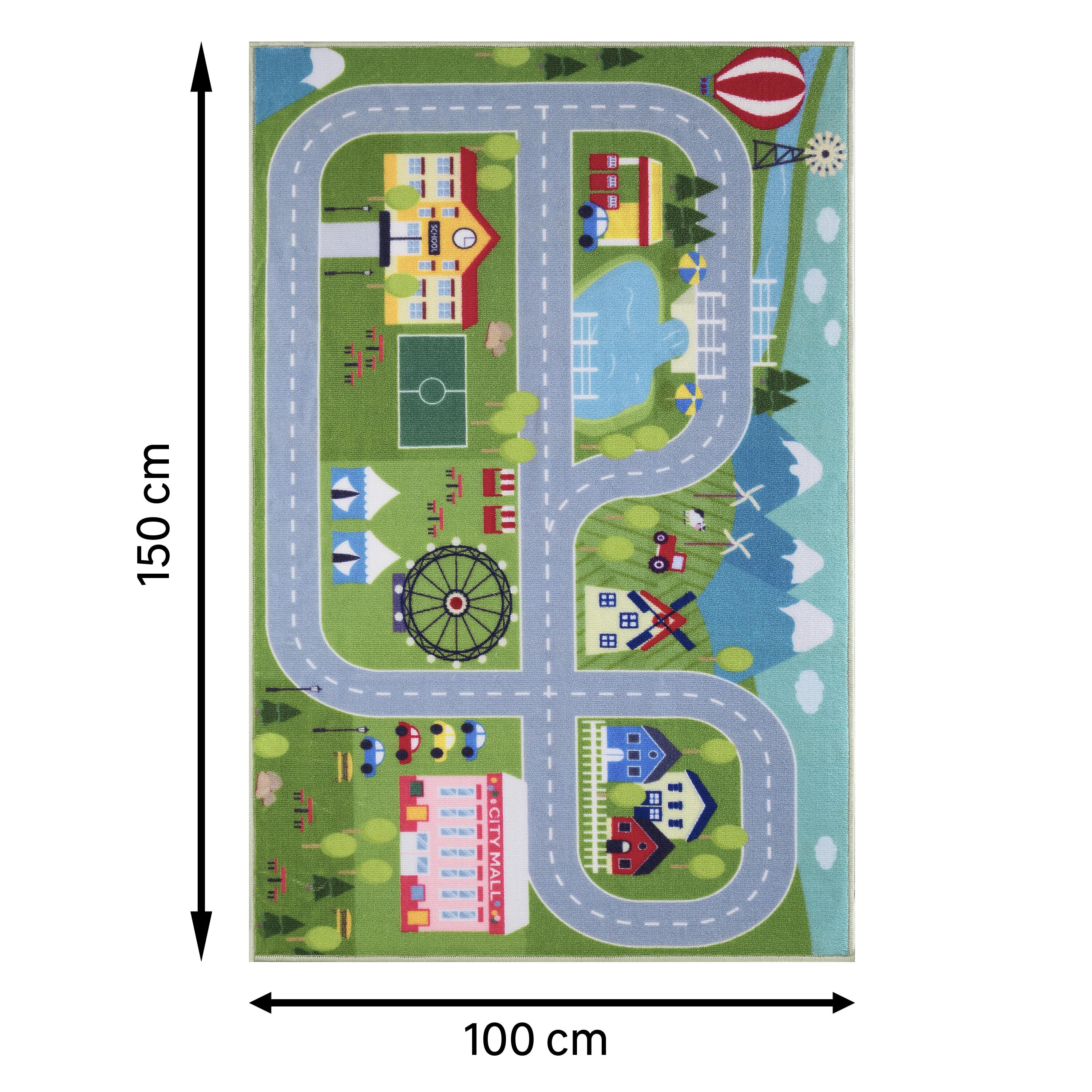 Tappeto Eloi in poliammide, L 150 x L 100 cm, multicolore - 7