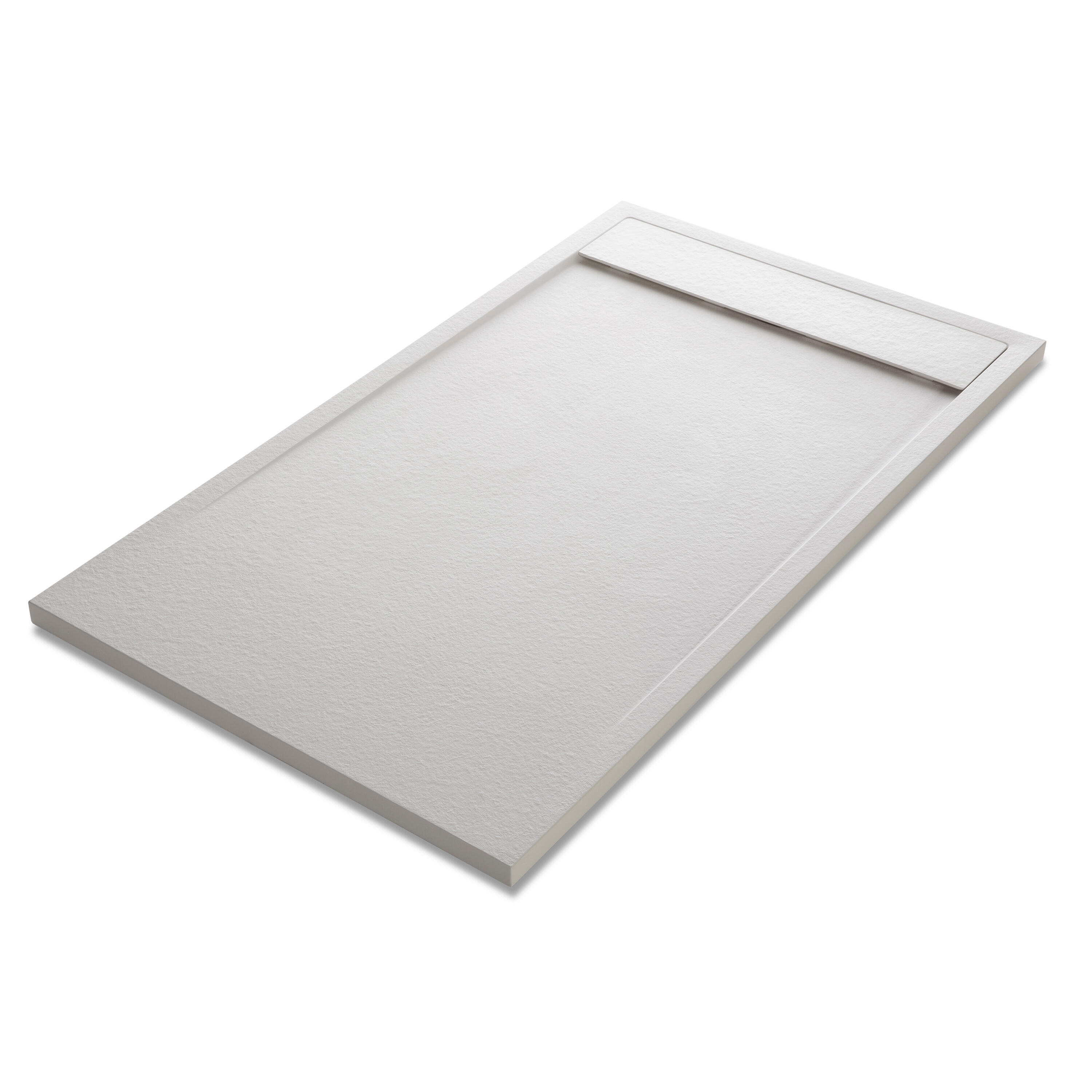 Base de duche SENSEA NEO CARGA MINERAL BRANCA 120X70CM - 14